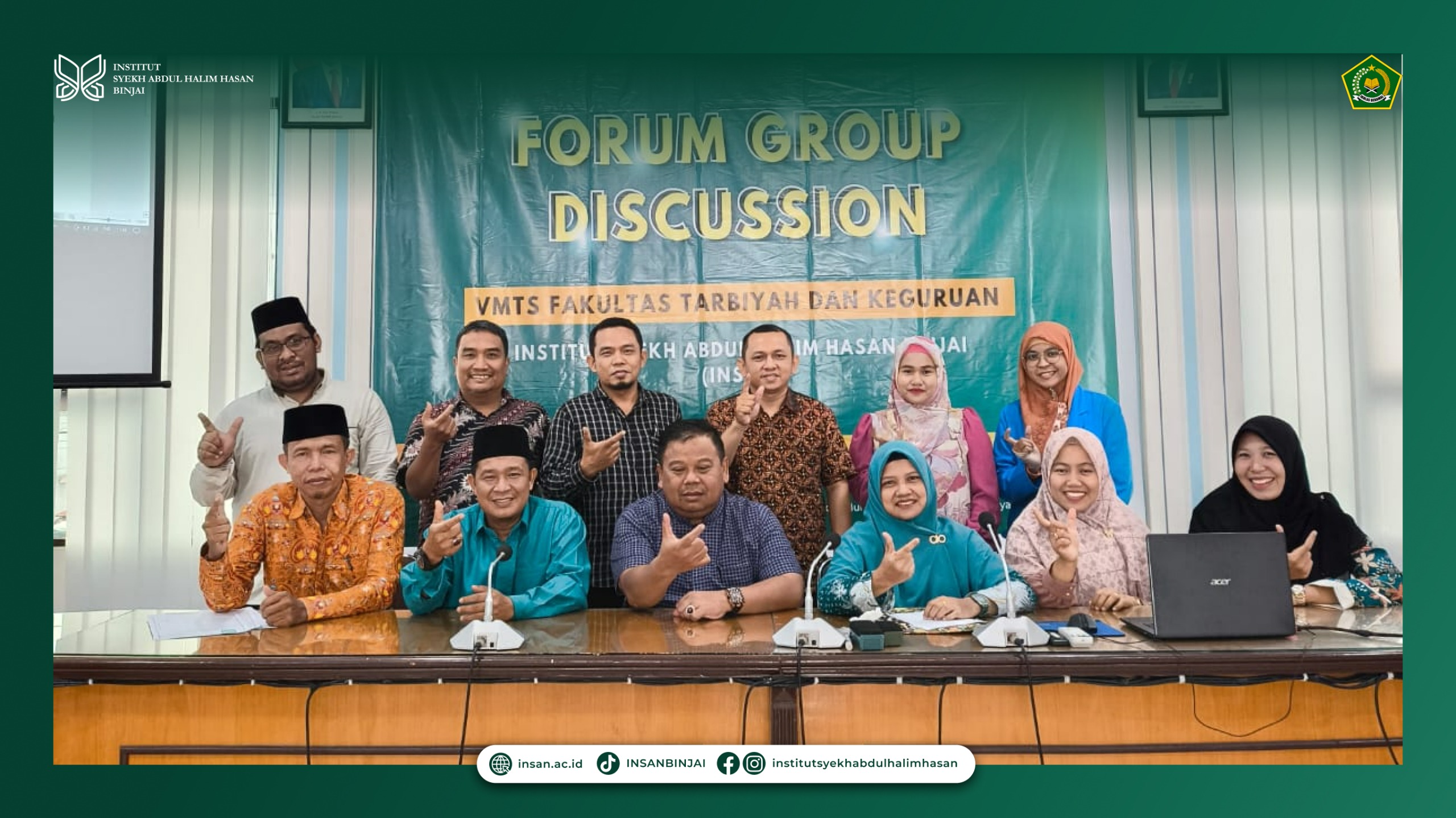 Focus Group Discussion Fakultas Tarbiyah dan Keguruan INSAN, Selaraskan Visi, Misi dan Tujuan Fakultas