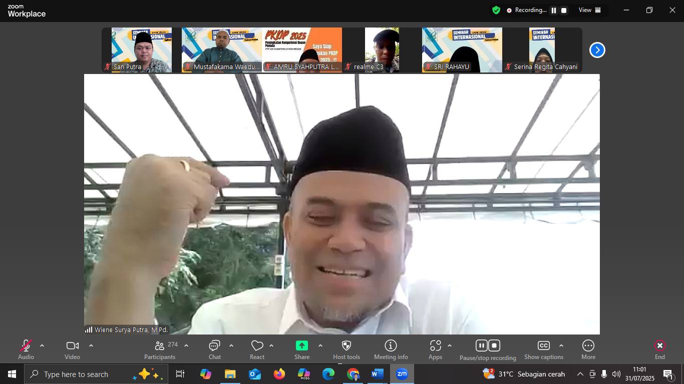 INSAN Binjai Gelar Seminar Internasional, Kupas Kondisi Terkini Pattani Thailand