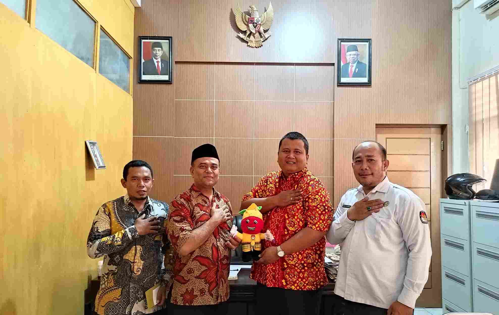 INSAN Binjai Terima Kunjungan KPU Kota Binjai, Rektor INSAN Ditunjuk Jadi Panelis Debat Calon Walikota