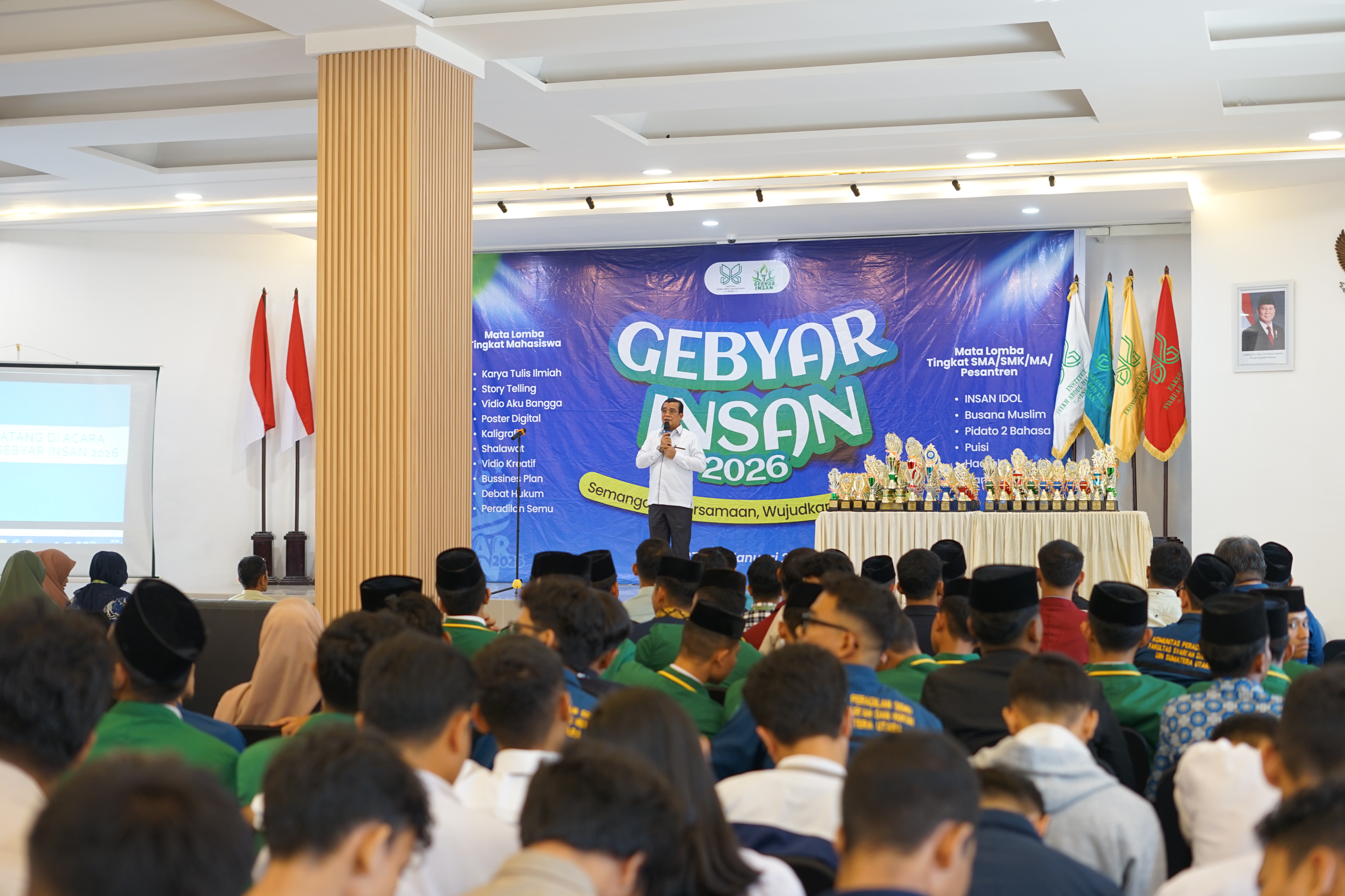 Gebyar INSAN 2026, Diikuti 566 Peserta SMA dan Mahasiswa dari Berbagai Daerah