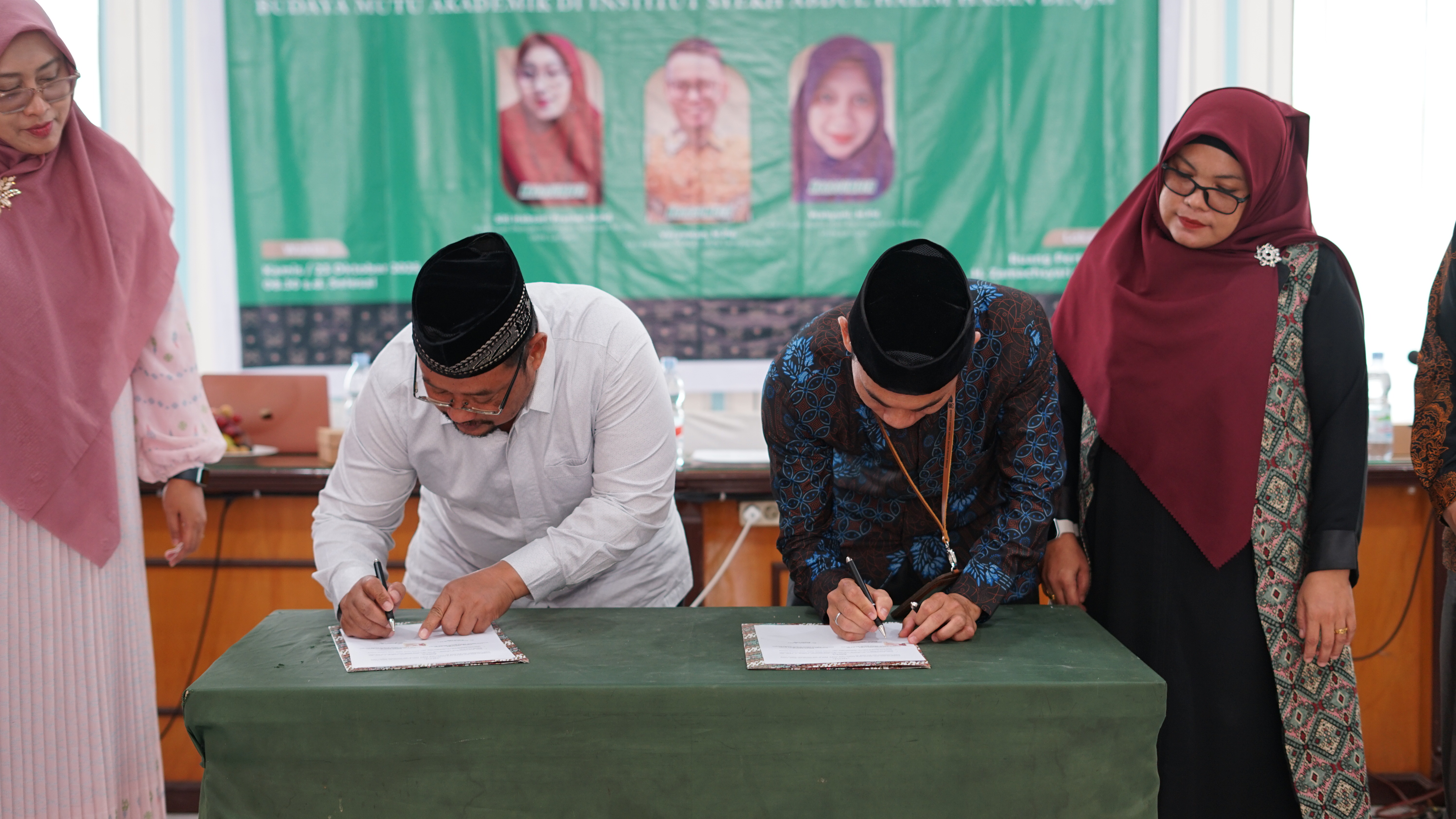 Upaya Penguatan Budaya Mutu, LPM INSAN Gelar Rapat Tindak Lanjut Bersama LPM IAIN Langsa