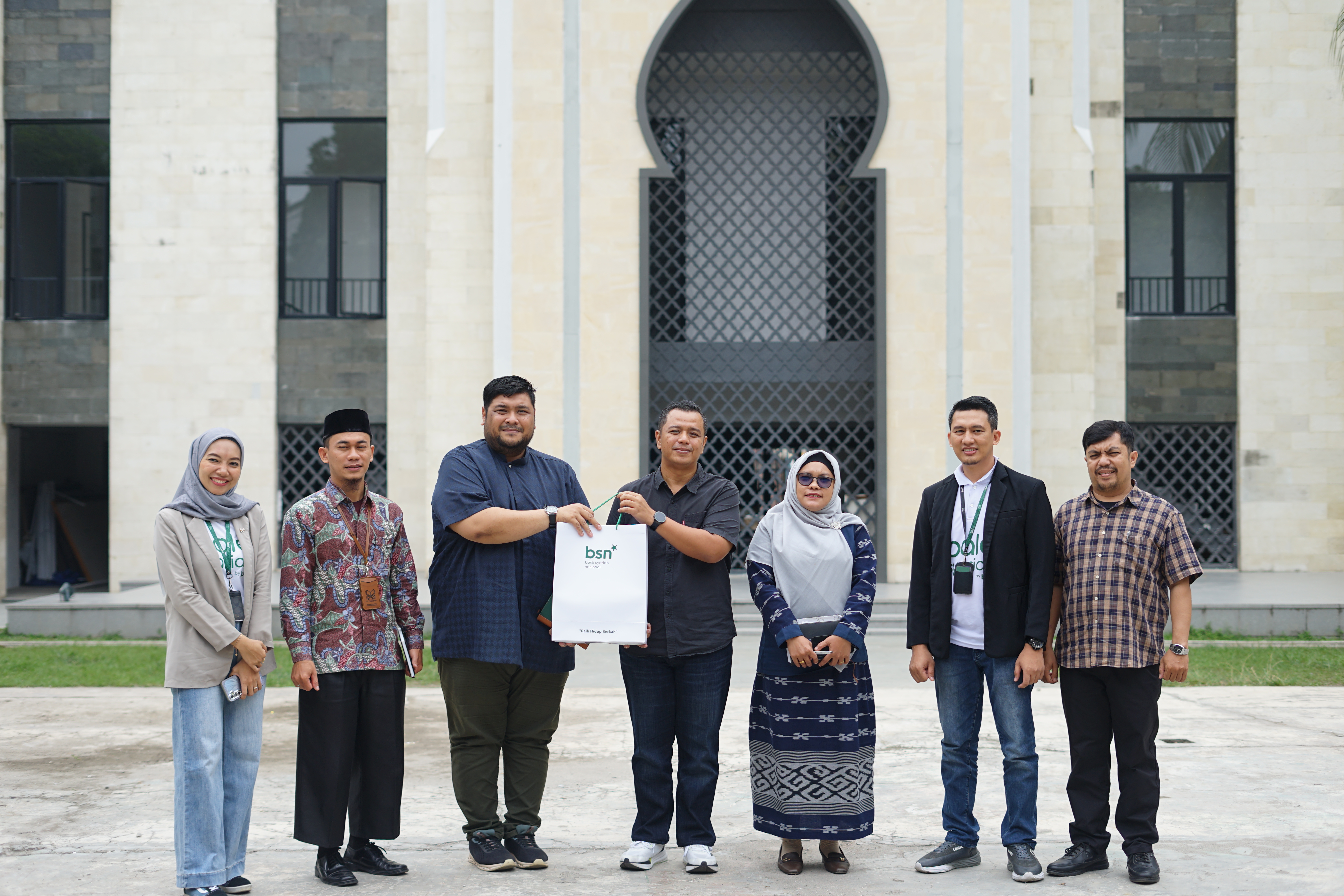 INSAN Binjai Sambut Kunjungan Audiensi dan Silaturahmi Bank Syariah Nasional