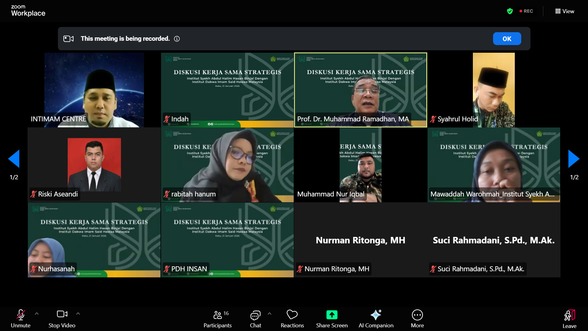 Perluas Jejaring Internasional, INSAN Lakukan Diskusi Kerja Sama Strategis dengan INTIMAM Malaysia