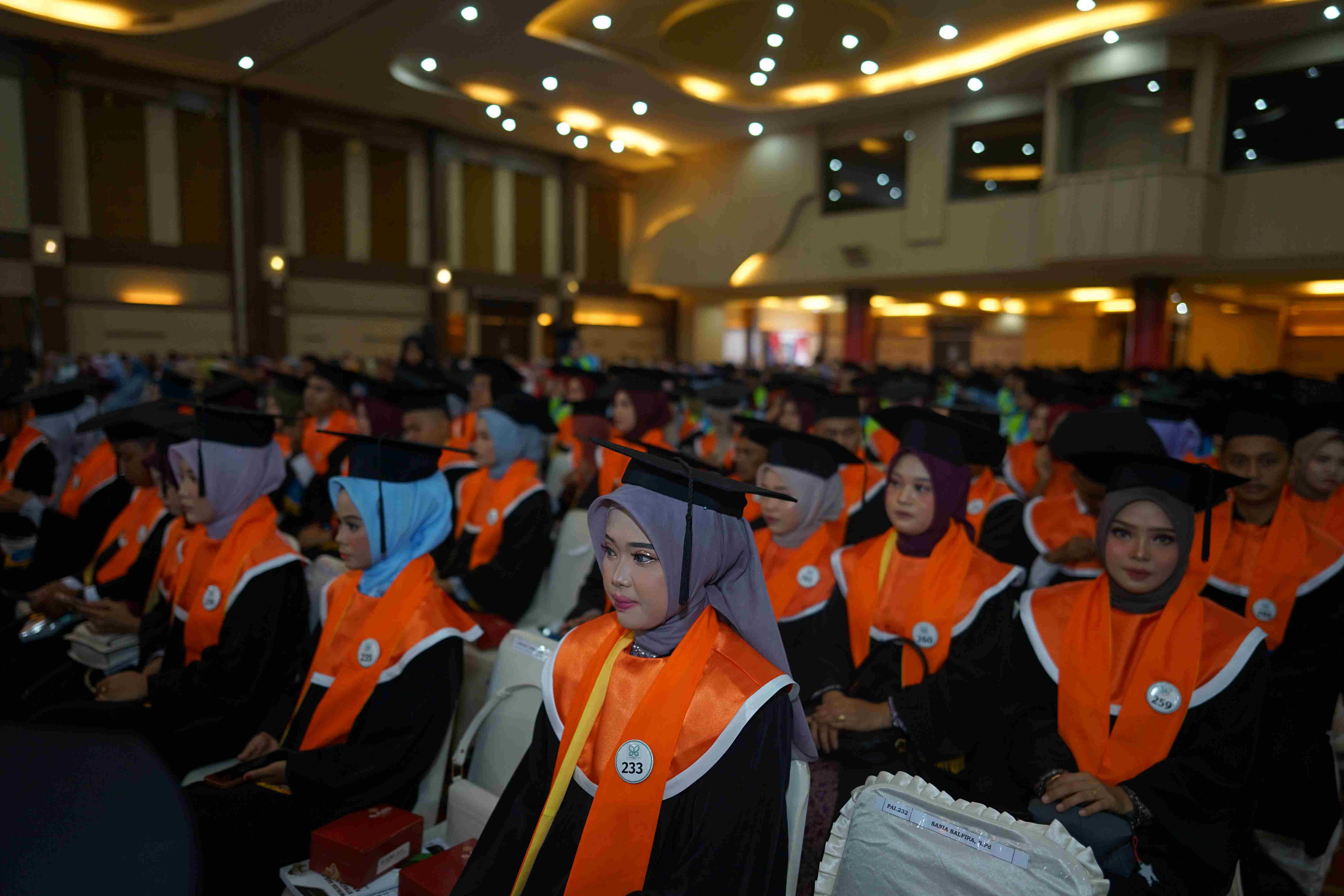 Wisuda XXVI, Institut Syekh Abdul Halim Hasan Binjai Luluskan 655 Wisudawan