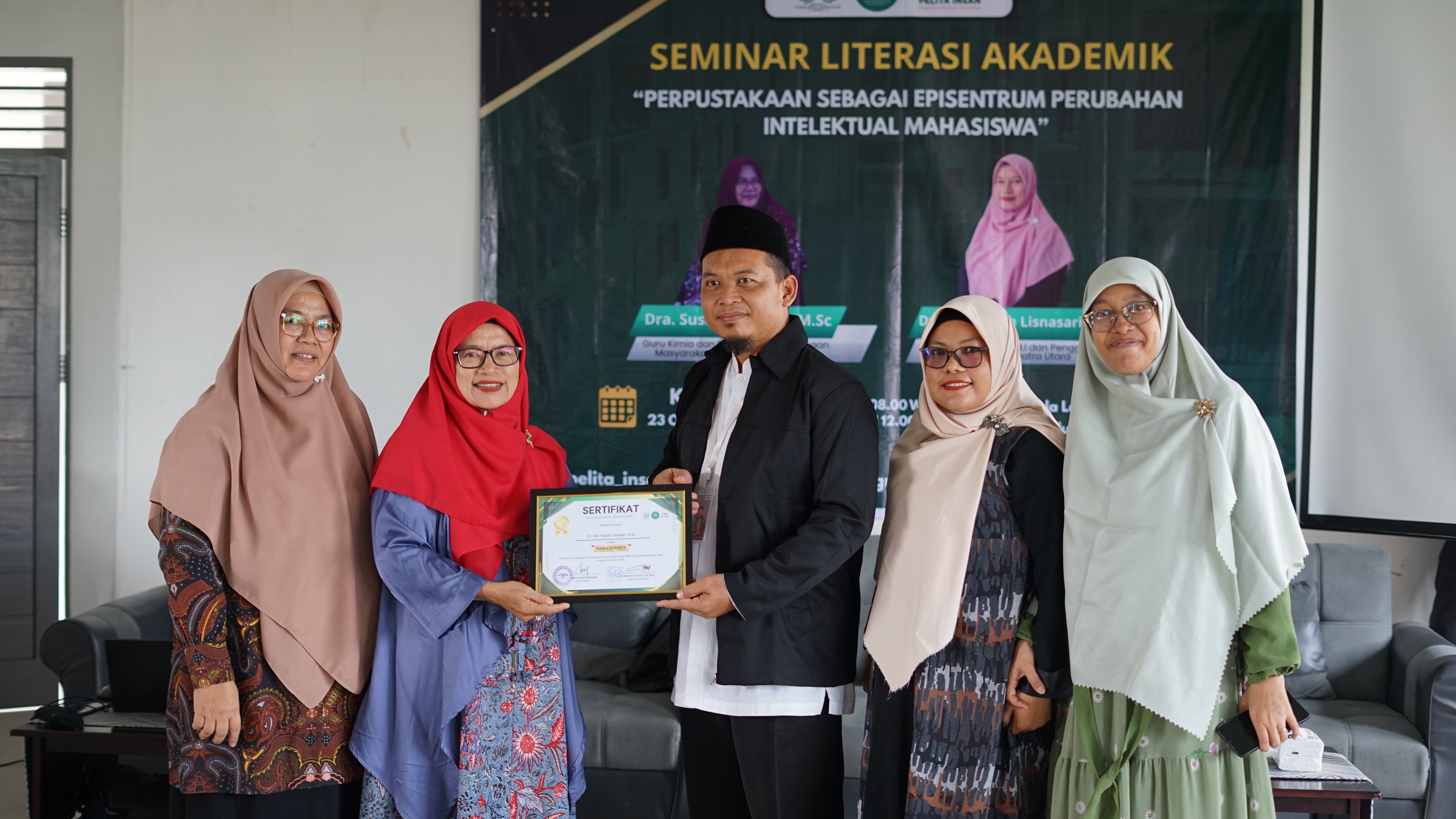 Upaya Tingkatkan Literasi, Perpustakaan INSAN Gelar Seminar Literasi Akademik