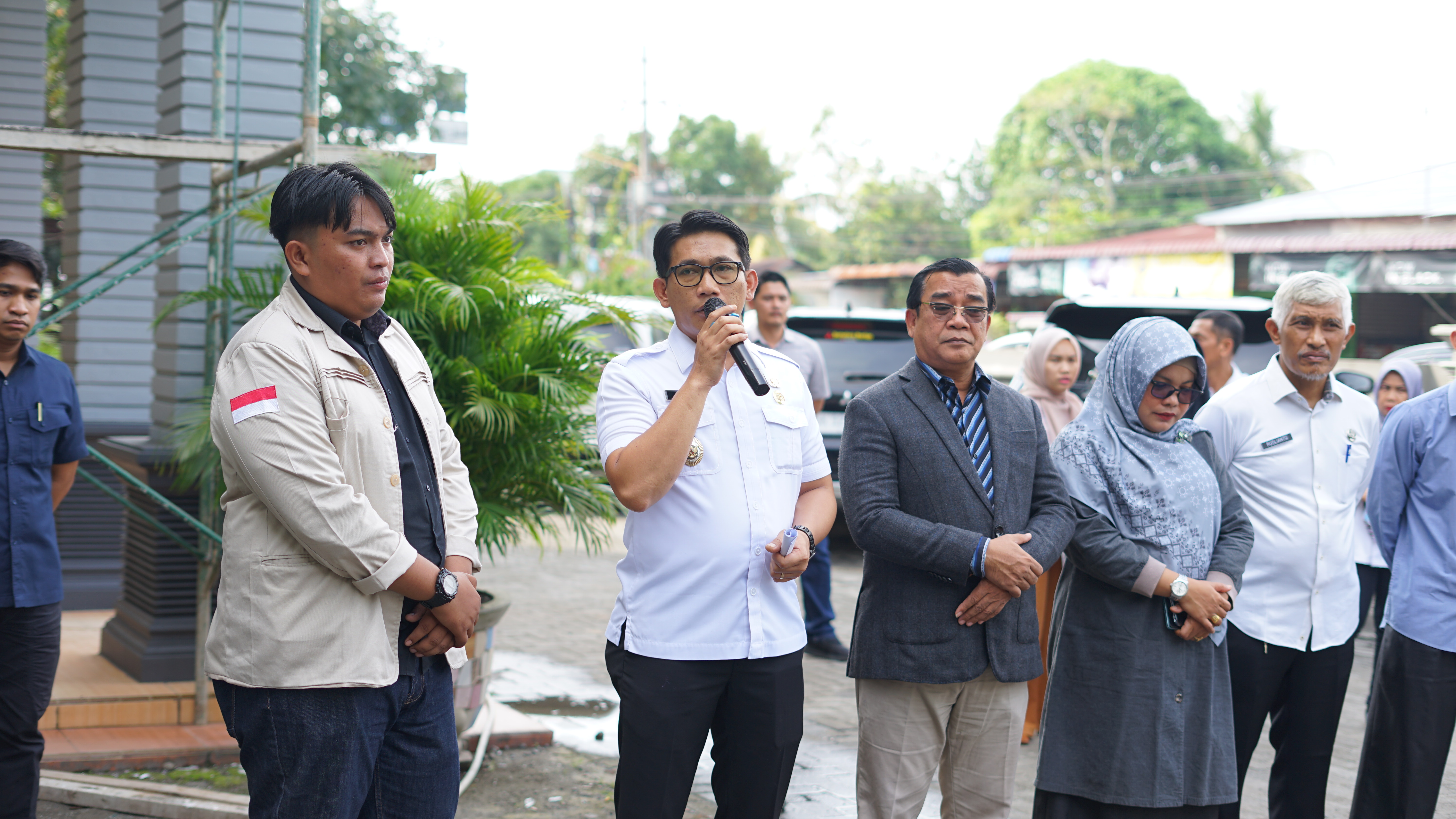 INSAN Binjai Bersama Wakil Wali Kota Binjai Lepas Ormawa INSAN Sebagai Tim Penyaluran Donasi untuk Korban Bencana Sumatera