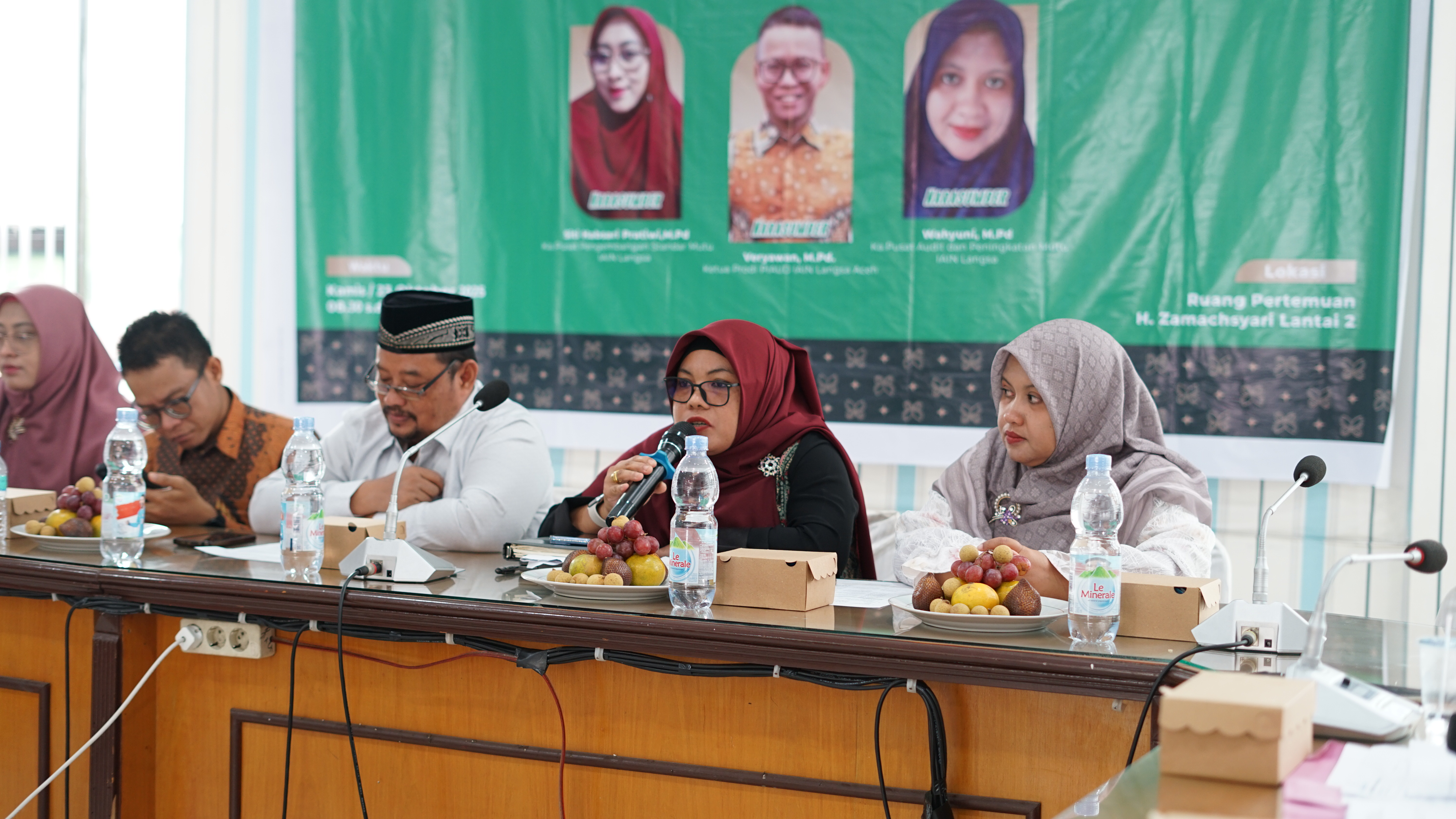 Upaya Penguatan Budaya Mutu, LPM INSAN Gelar Rapat Tindak Lanjut Bersama LPM IAIN Langsa