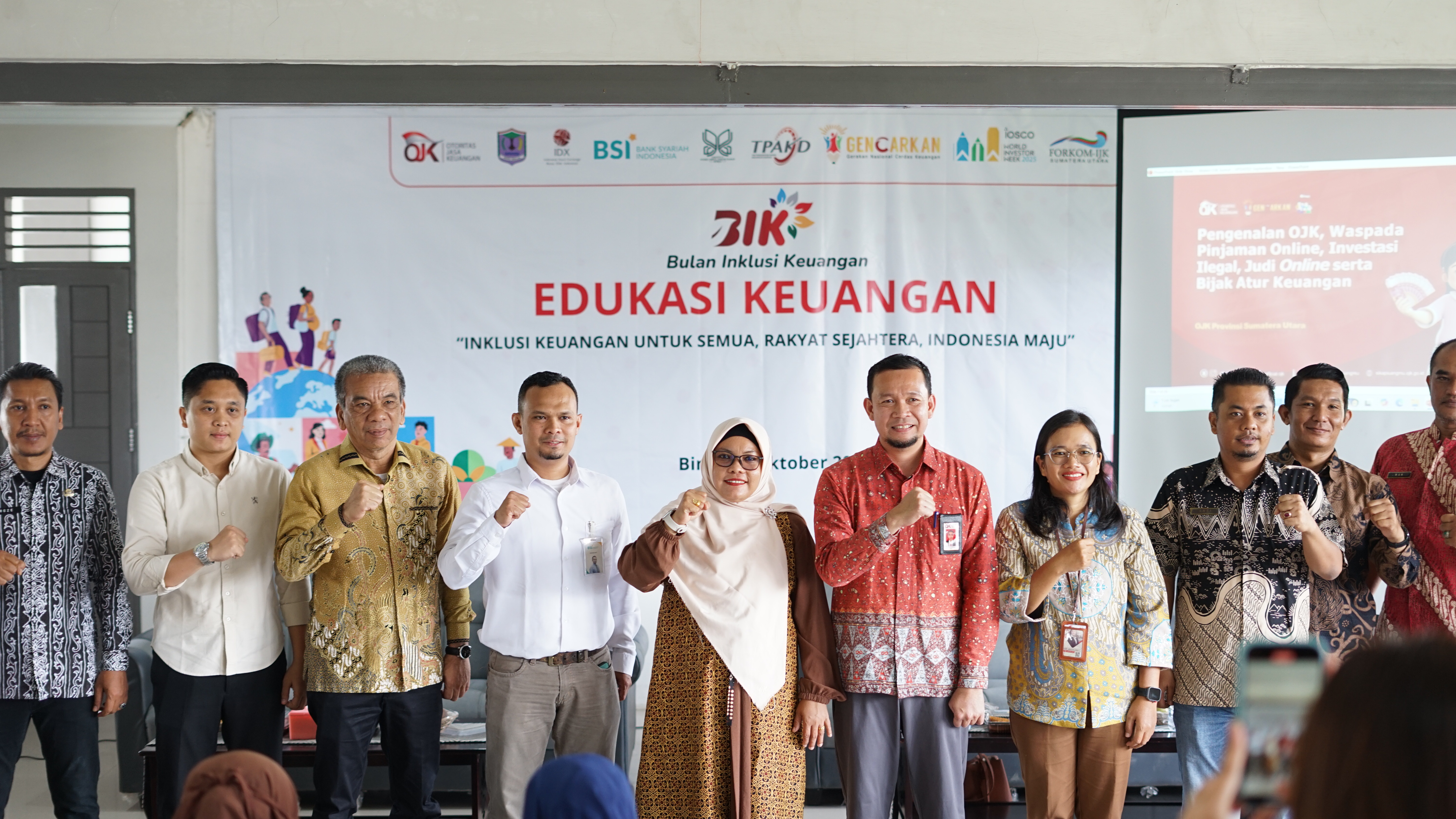 OJK Edukasi Mahasiswa INSAN Tentang Keuangan