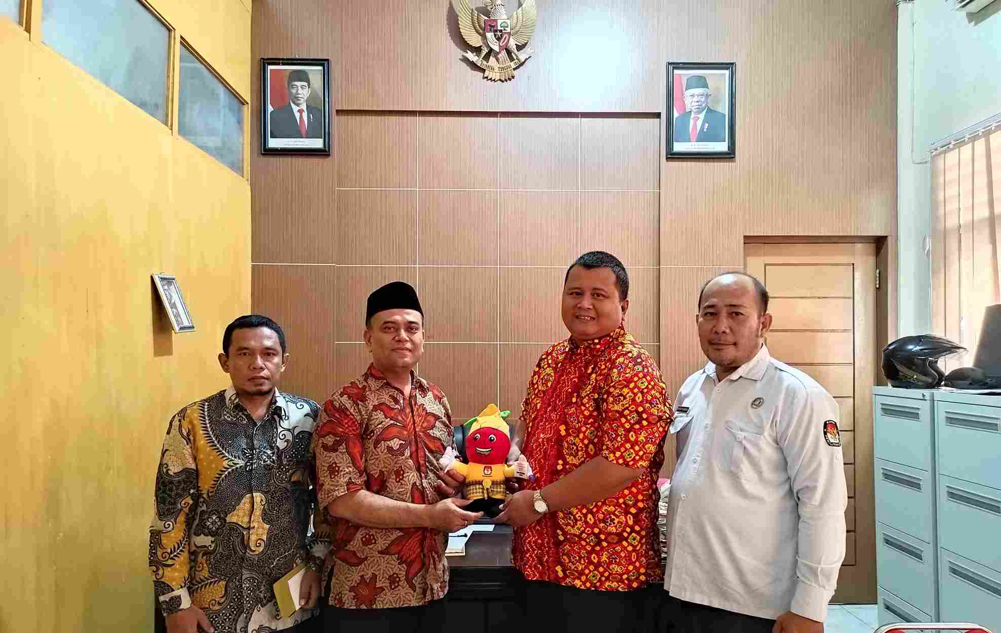 INSAN Binjai Terima Kunjungan KPU Kota Binjai, Rektor INSAN Ditunjuk Jadi Panelis Debat Calon Walikota