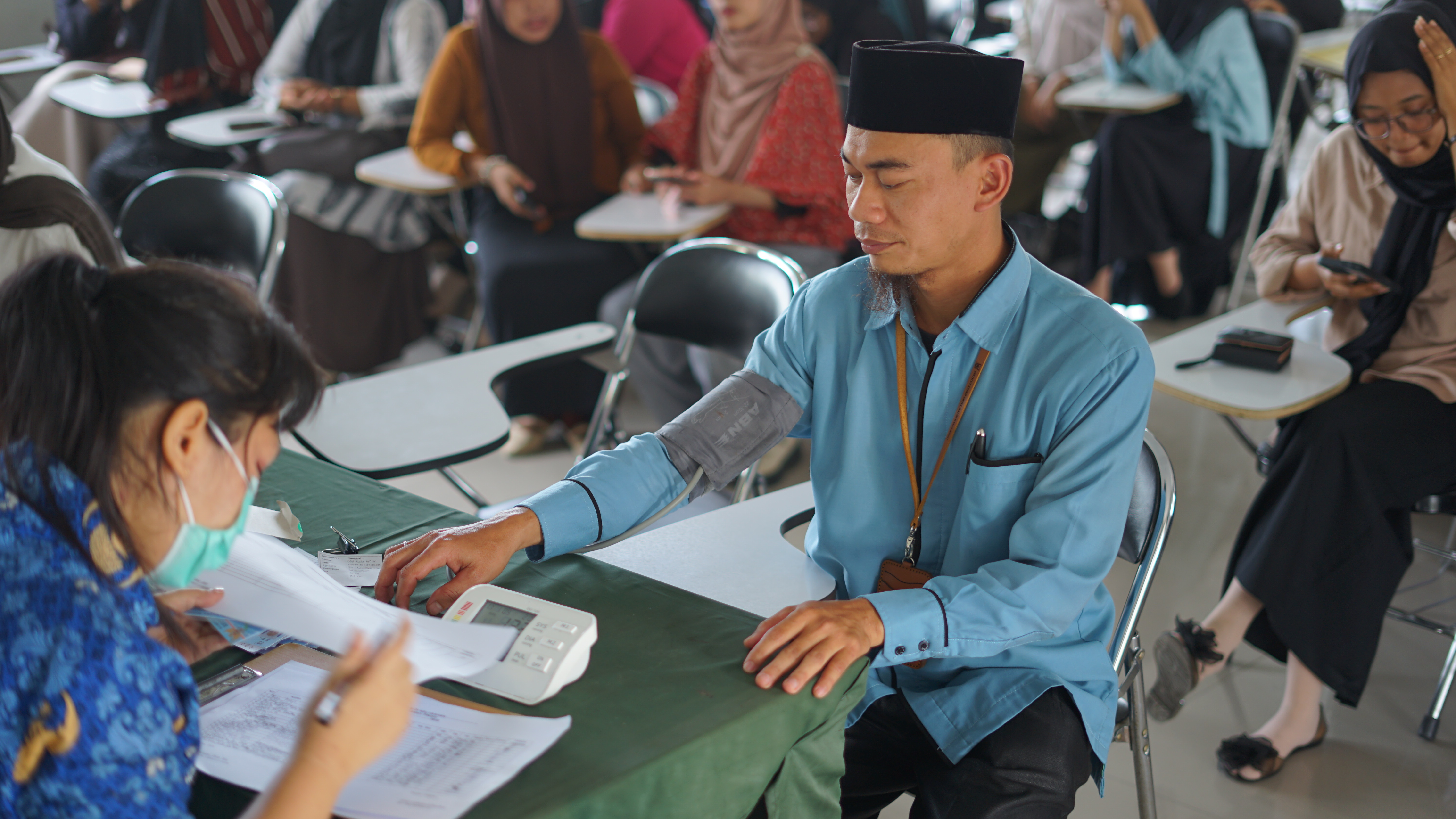 Program Cek Kesehatan Gratis di INSAN Binjai Disambut Antusias oleh Civitas Akademika