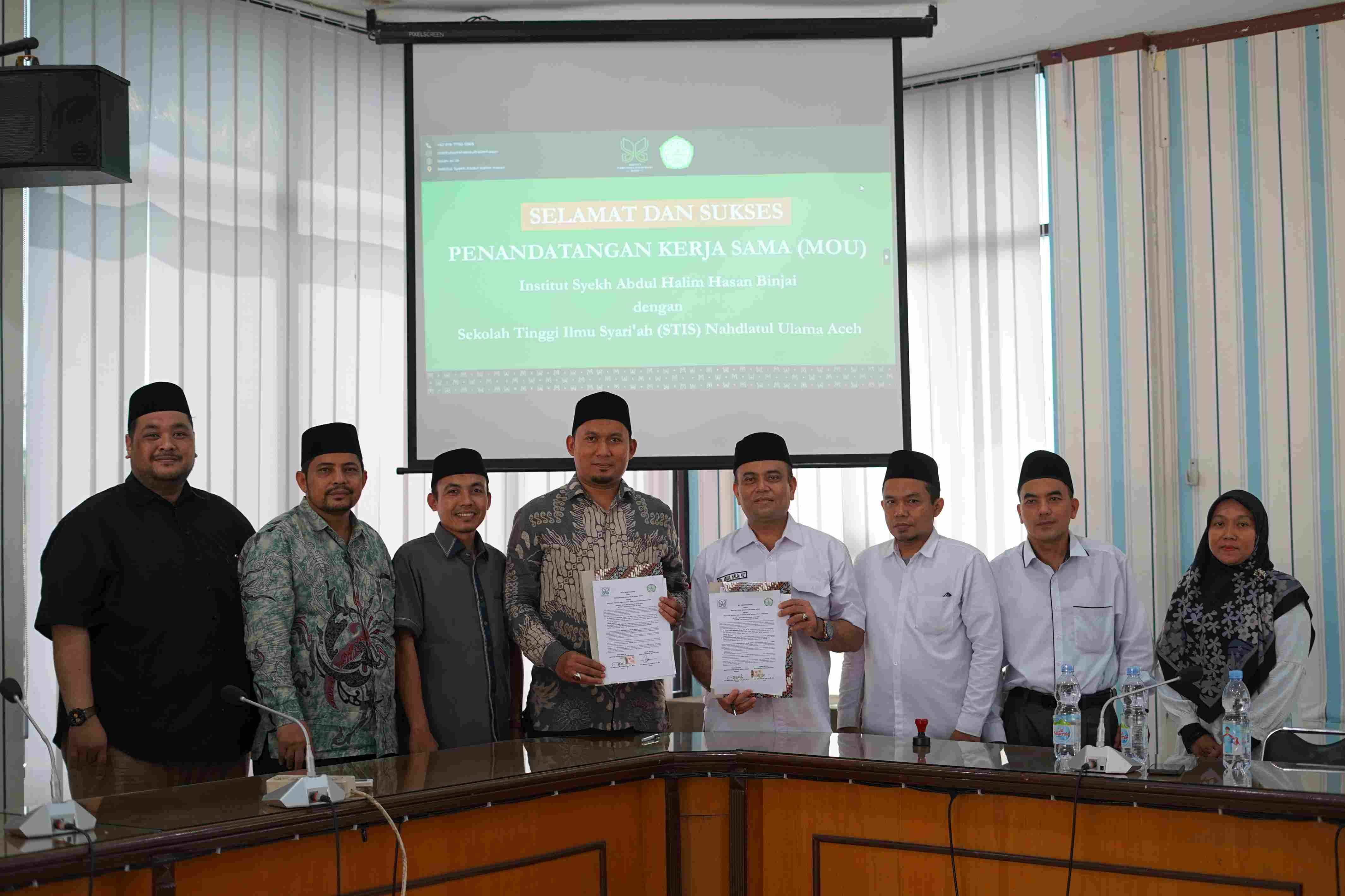 INSAN Binjai dan STIS Nahdlatul Ulama Aceh Jalin Kolaborasi Lewat Seminar Nasional dan Penandatanganan MoU