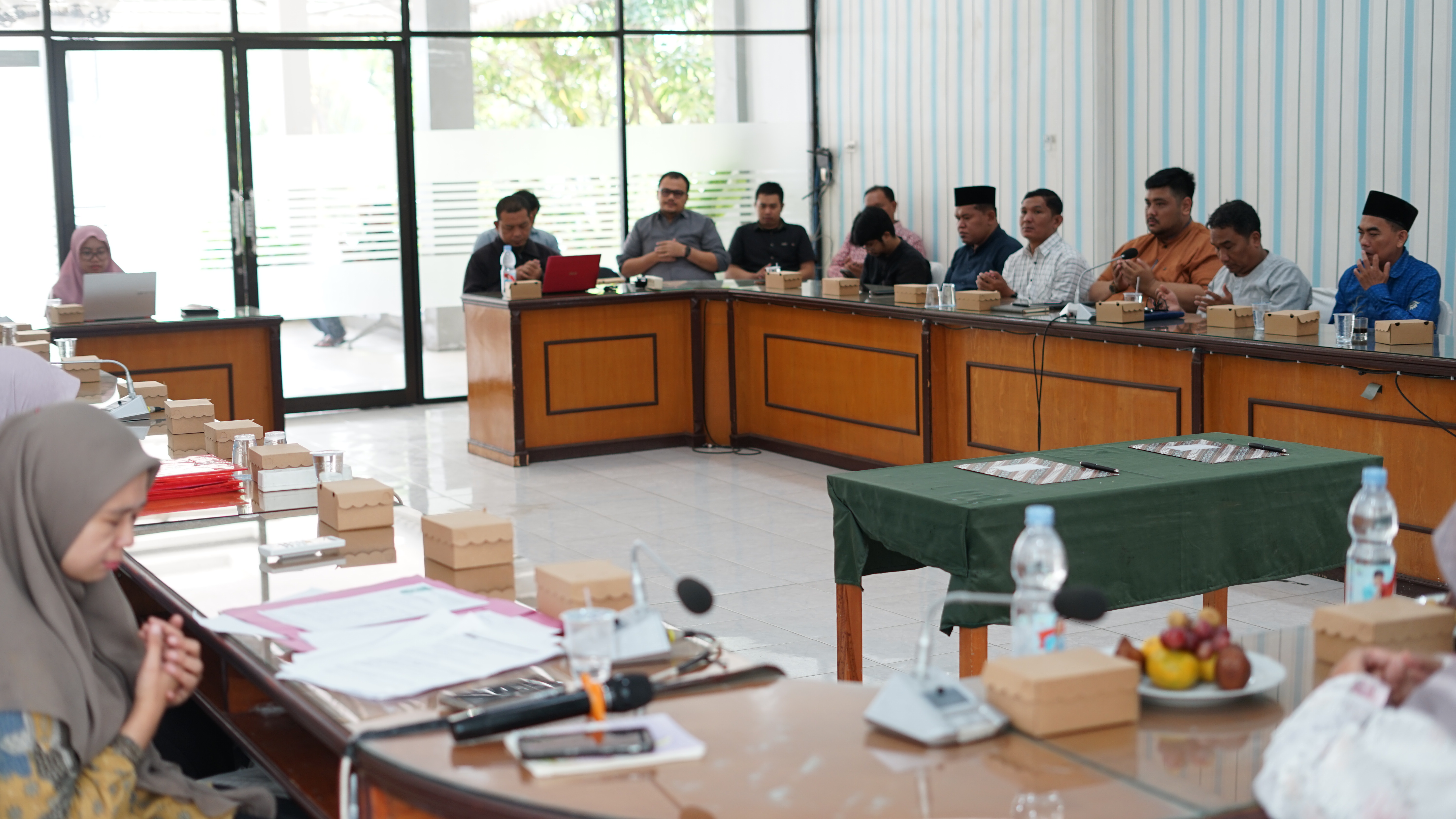 Upaya Penguatan Budaya Mutu, LPM INSAN Gelar Rapat Tindak Lanjut Bersama LPM IAIN Langsa