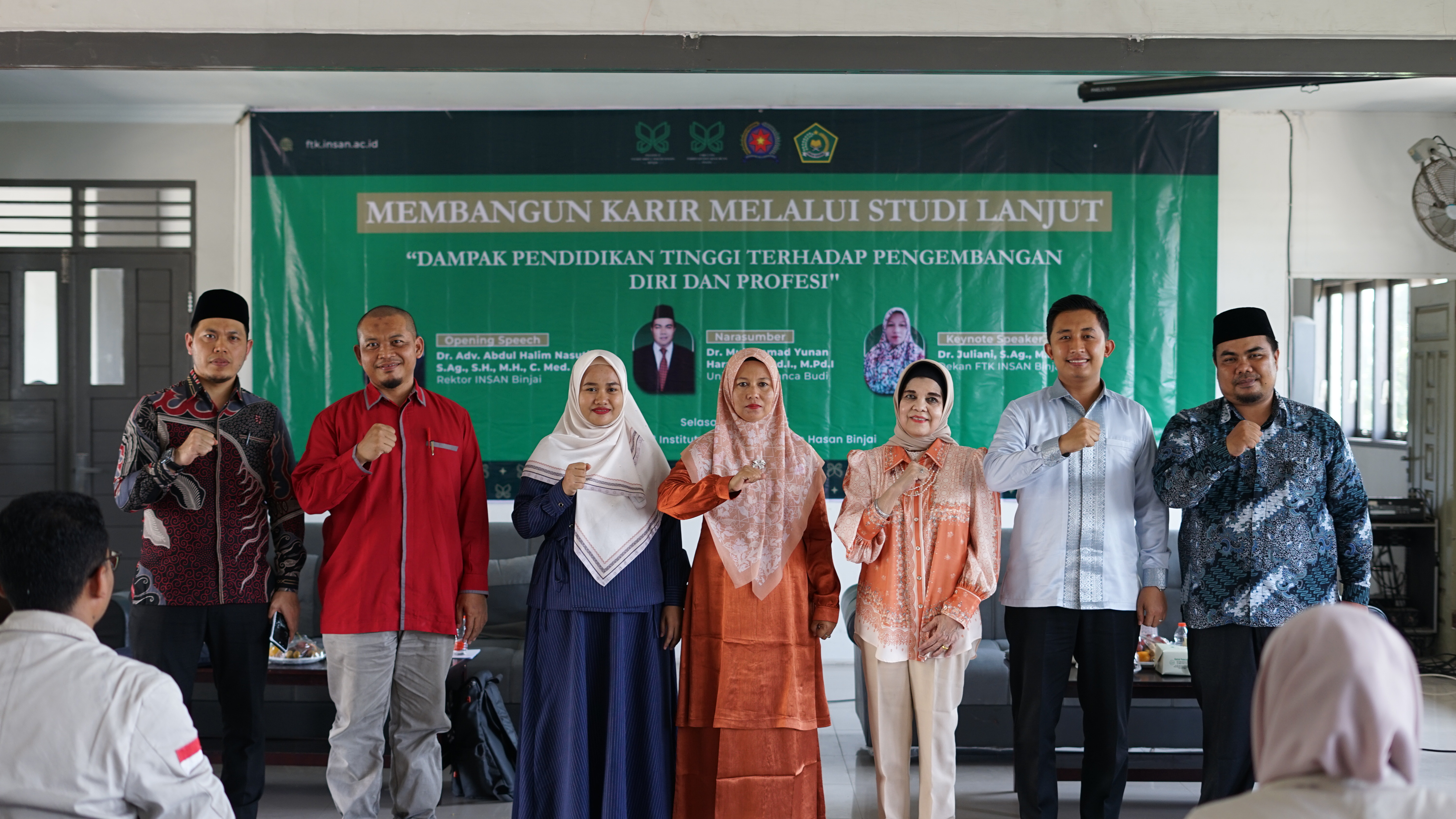 Kolaborasi dan Kerja Sama, Prodi PAI INSAN Bersama Magister PAI UNPAB Gelar Seminar