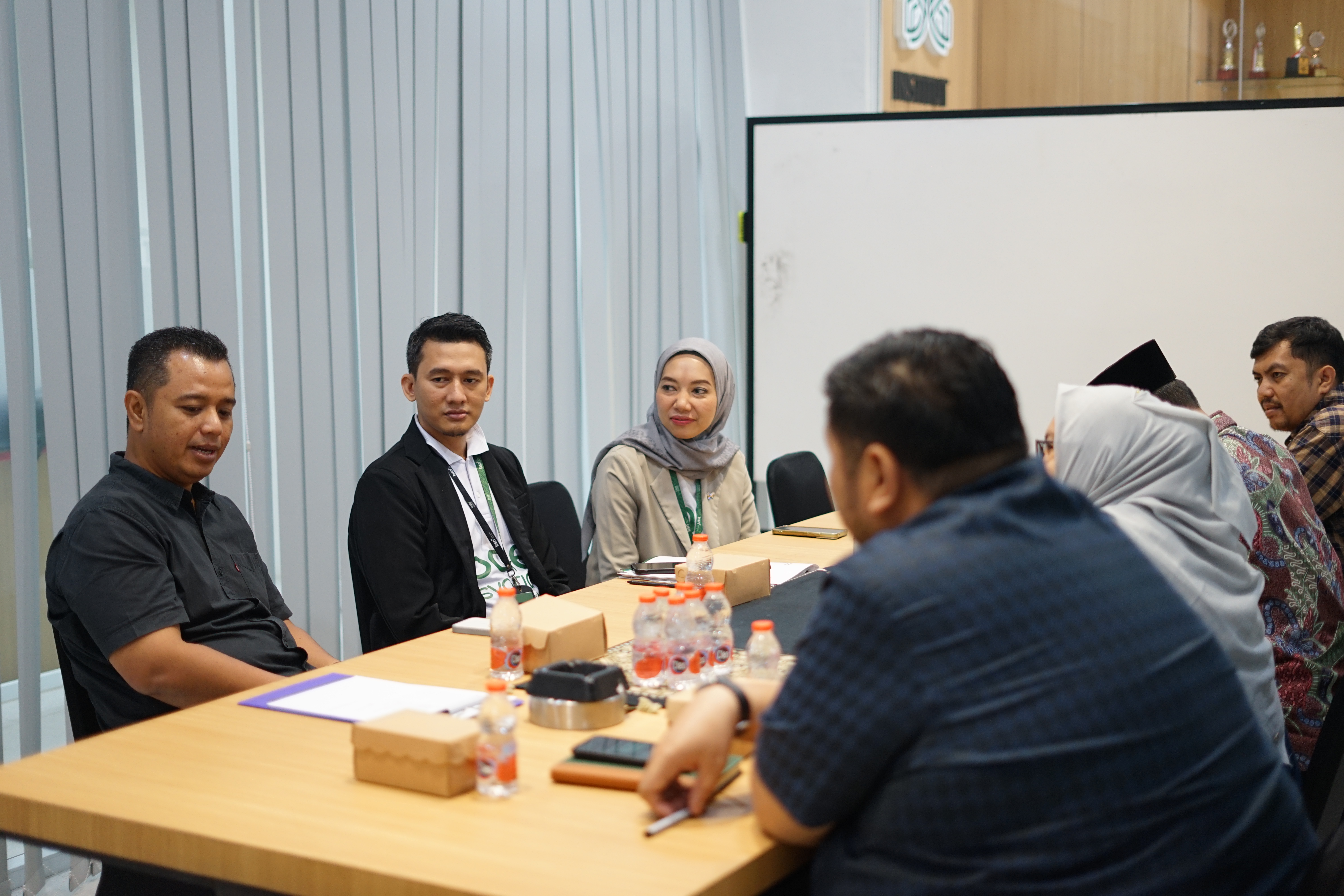 INSAN Binjai Sambut Kunjungan Audiensi dan Silaturahmi Bank Syariah Nasional