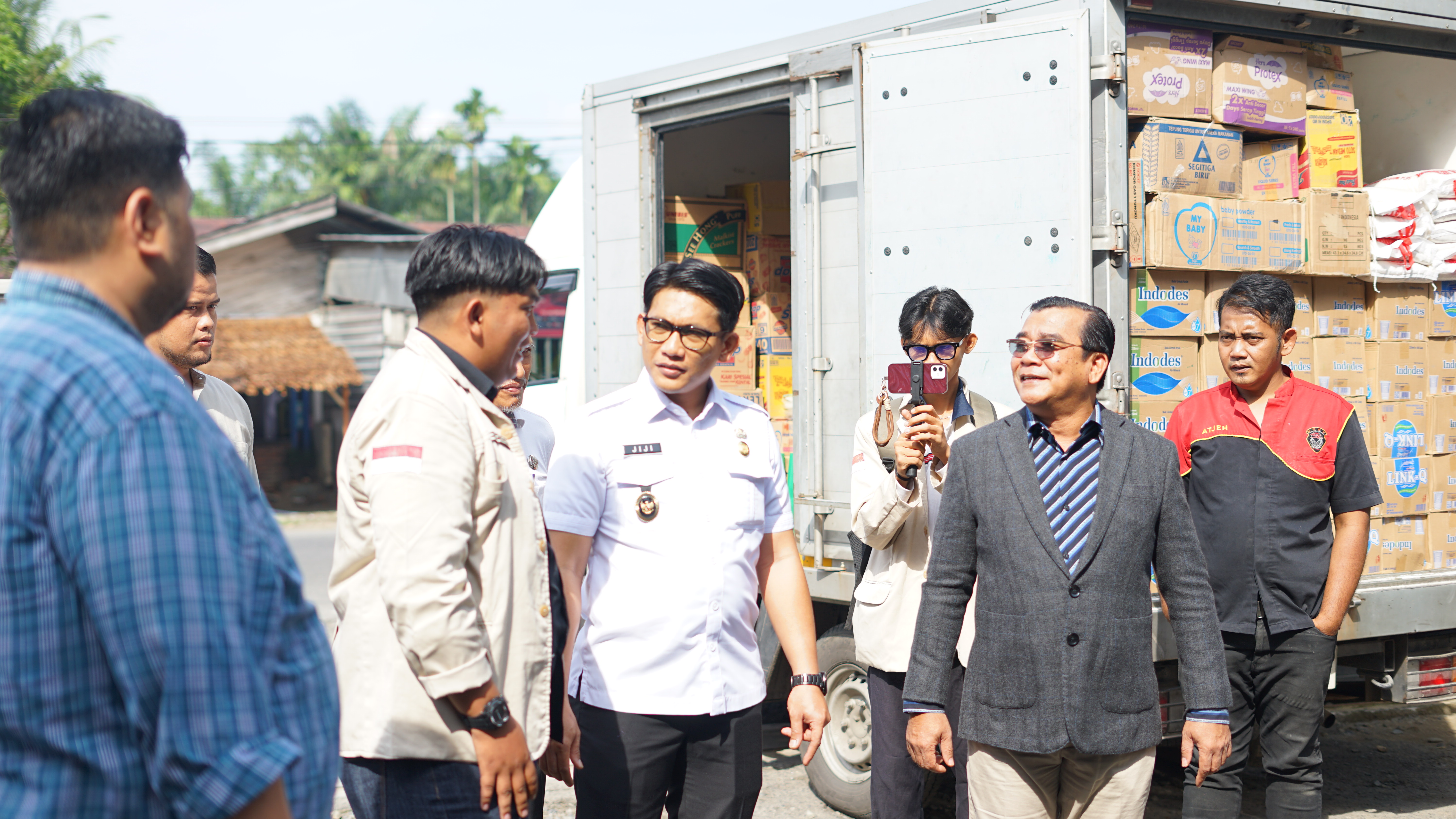 INSAN Binjai Bersama Wakil Wali Kota Binjai Lepas Ormawa INSAN Sebagai Tim Penyaluran Donasi untuk Korban Bencana Sumatera