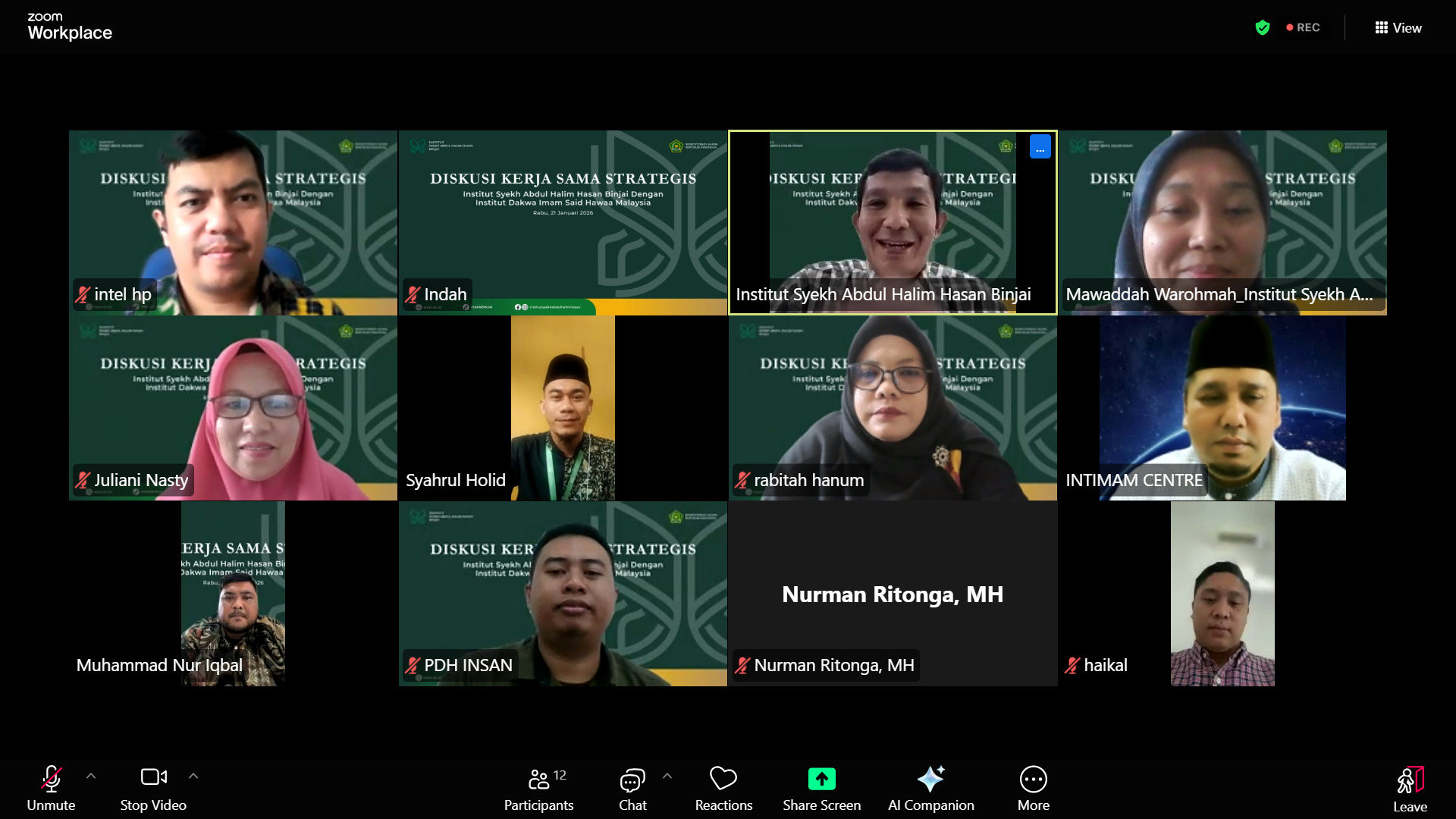 Perluas Jejaring Internasional, INSAN Lakukan Diskusi Kerja Sama Strategis dengan INTIMAM Malaysia