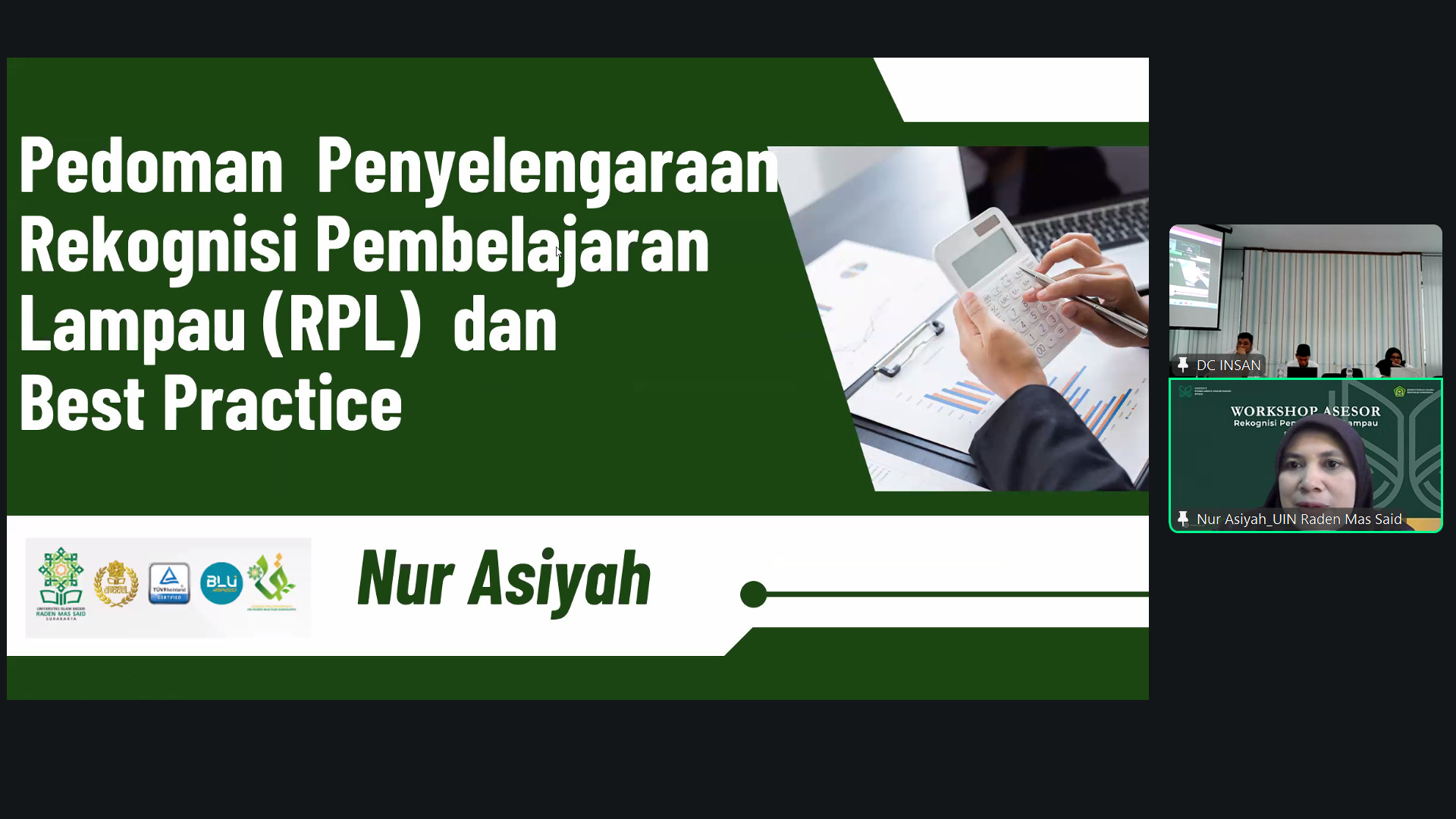 INSAN Binjai Gelar Workshop, Siapkan Asesor Rekognisi Pembelajaran Lampau