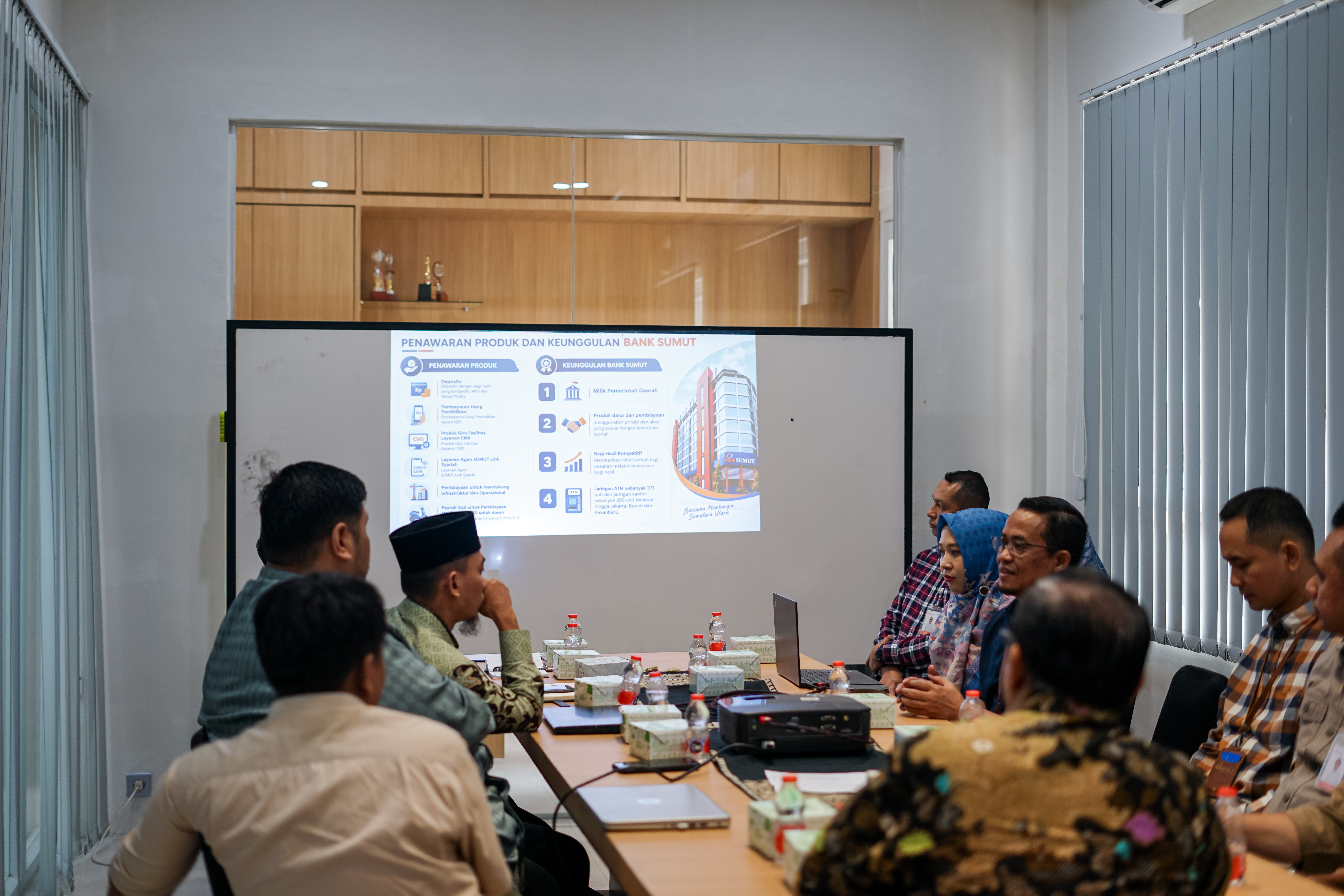 INSAN Binjai Audiensi dengan Bank Sumut Syariah, Tingkatkan Kemudahan Transaksi