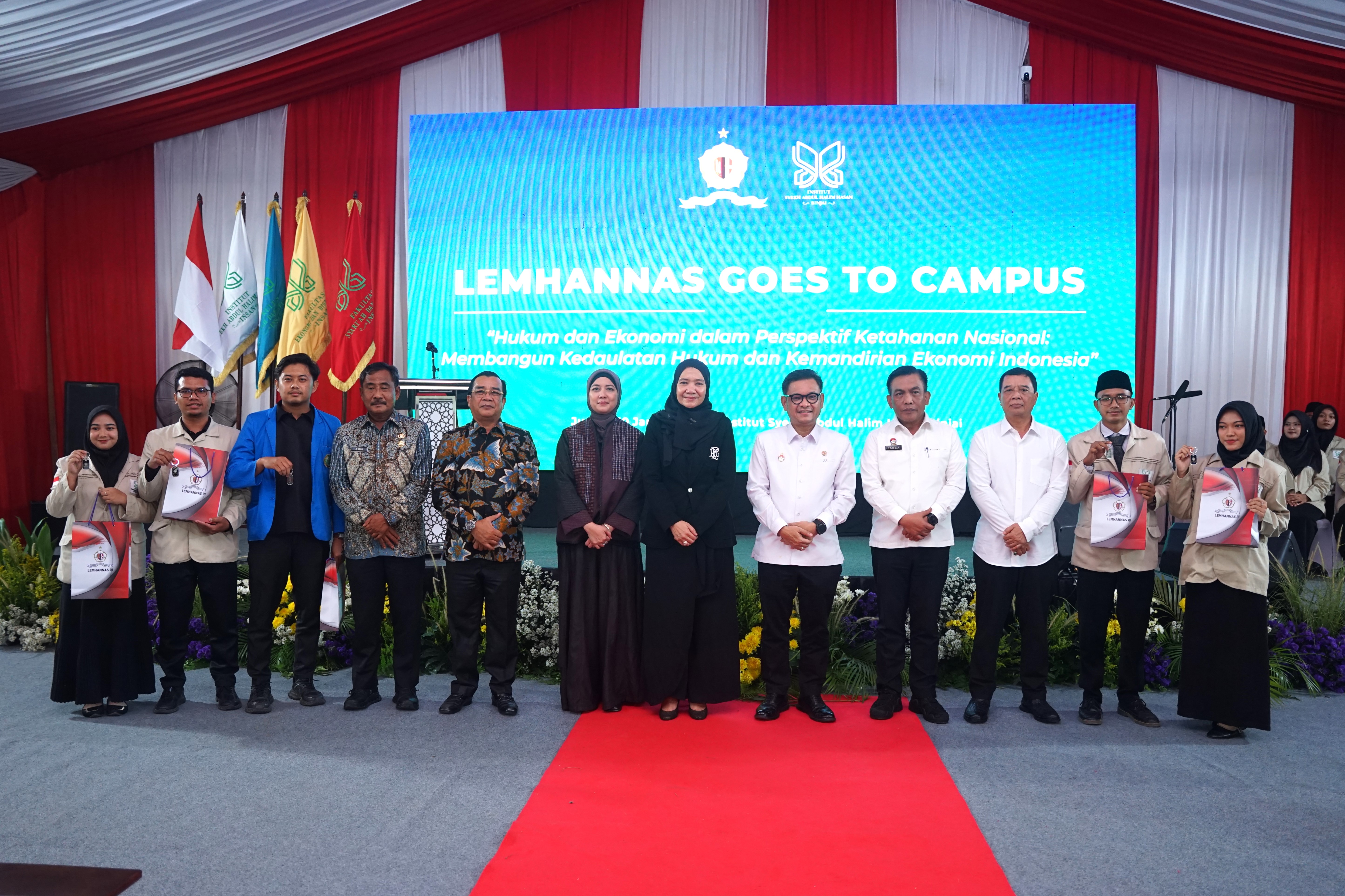 INSAN Sukses Jadi Tuan Rumah Lemhannas Goes to Campus: Kampus Pertama yang Dikunjungi Lembaga Ketahanan Nasional (Lemhanas) RI di Sumut