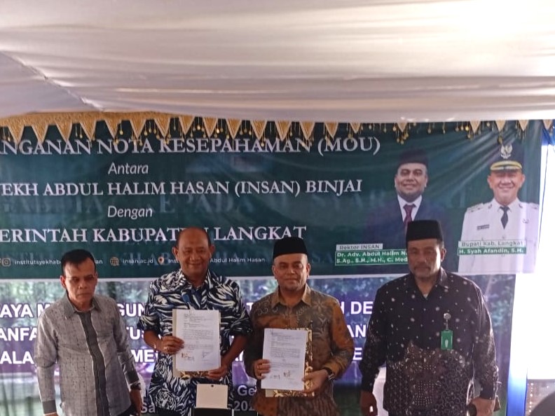 INSAN Jalani MoU dengan Pemerintah Kabupaten Langkat