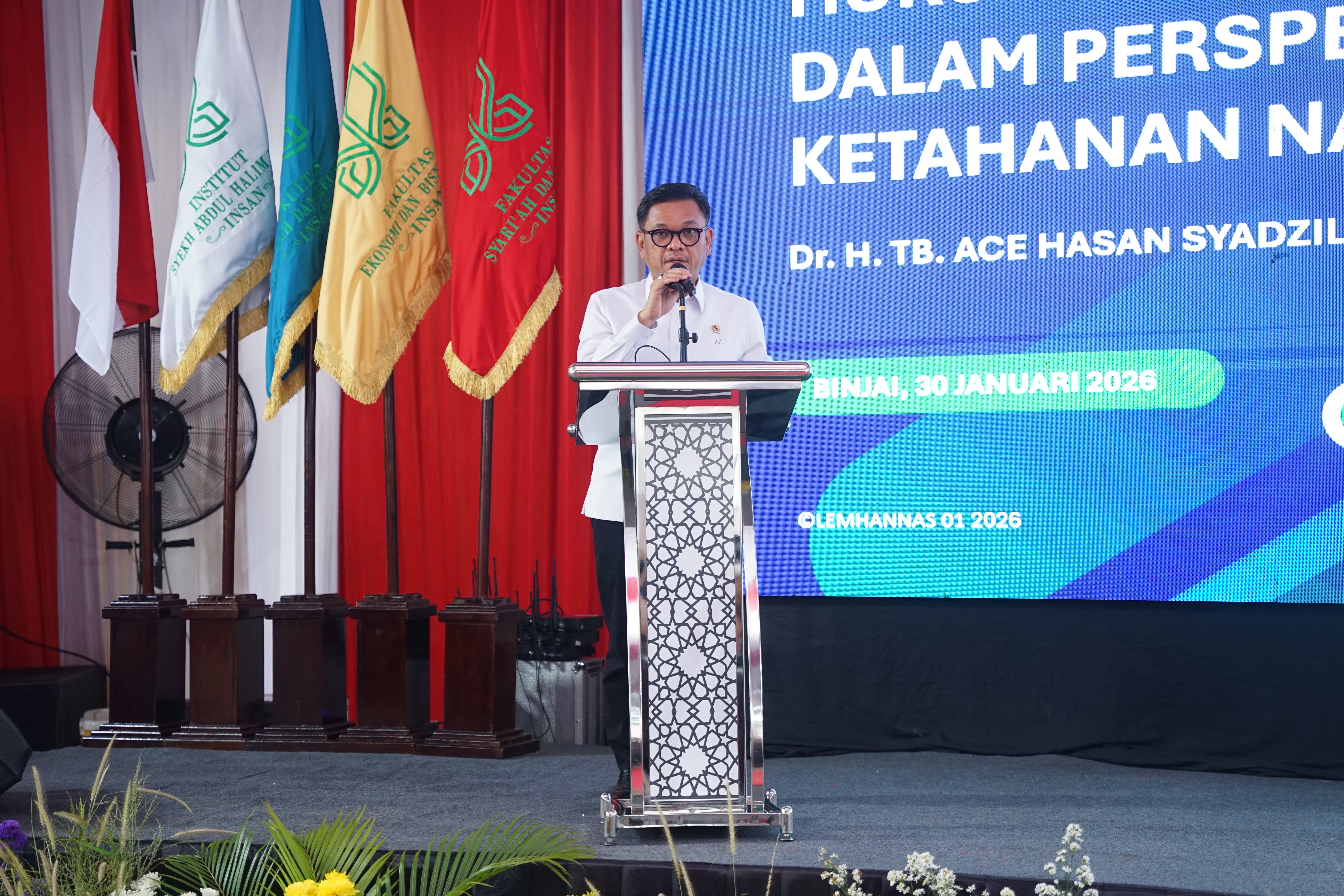 INSAN Sukses Jadi Tuan Rumah Lemhannas Goes to Campus: Kampus Pertama yang Dikunjungi Lembaga Ketahanan Nasional (Lemhanas) RI di Sumut