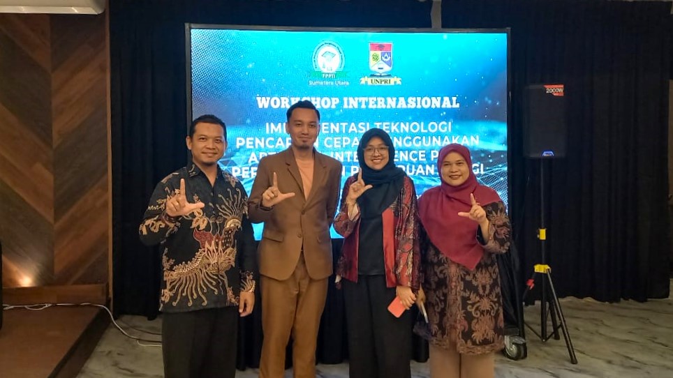 Perpustakaan Yosma Dalimunthe INSAN Ikuti Workshop Internasional FPPTI Sumut dan UNPRI