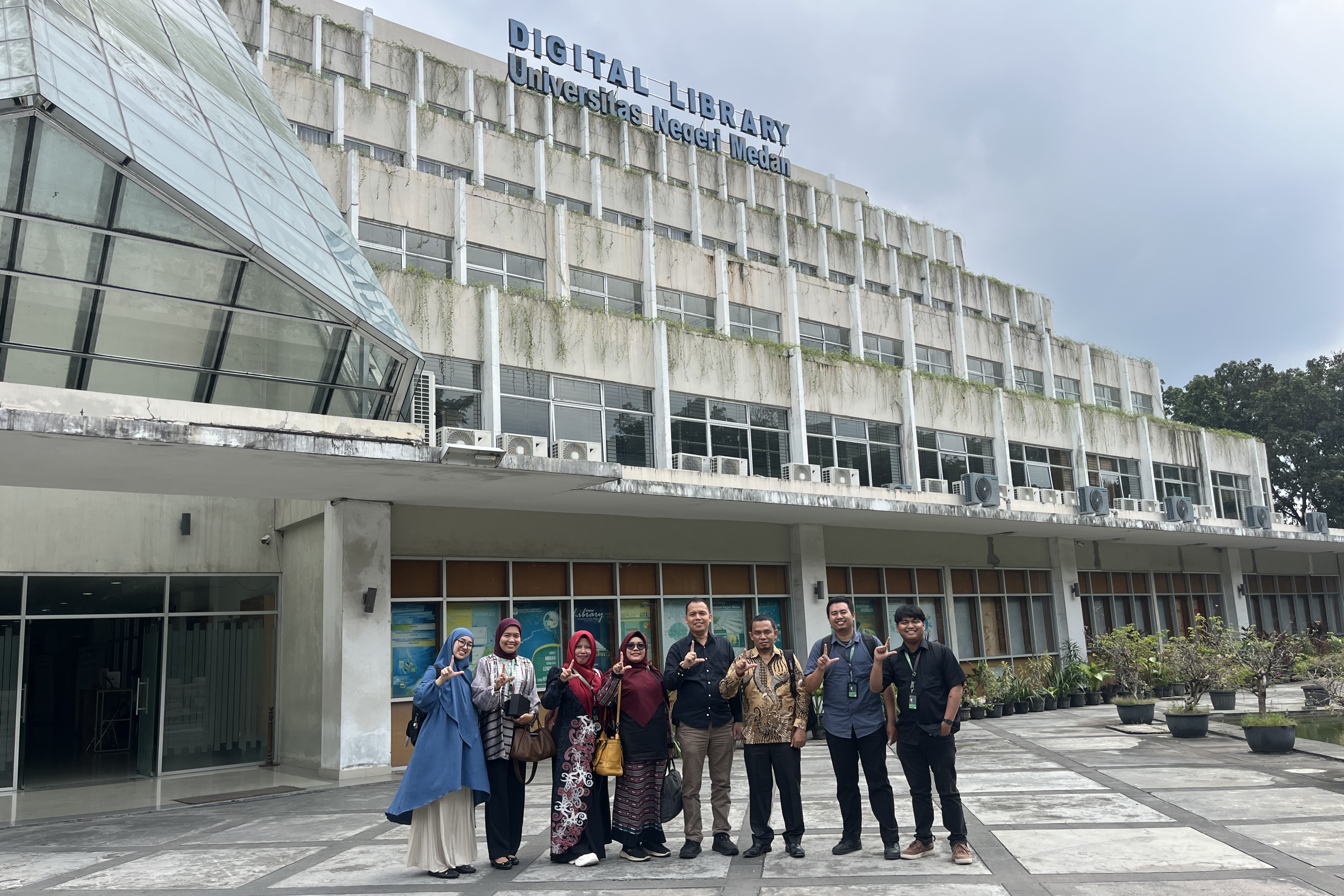 Perkuat Tata Kelola Perpustakaan Digital, INSAN Binjai Lakukan Benchmarking ke Digital Library Unimed