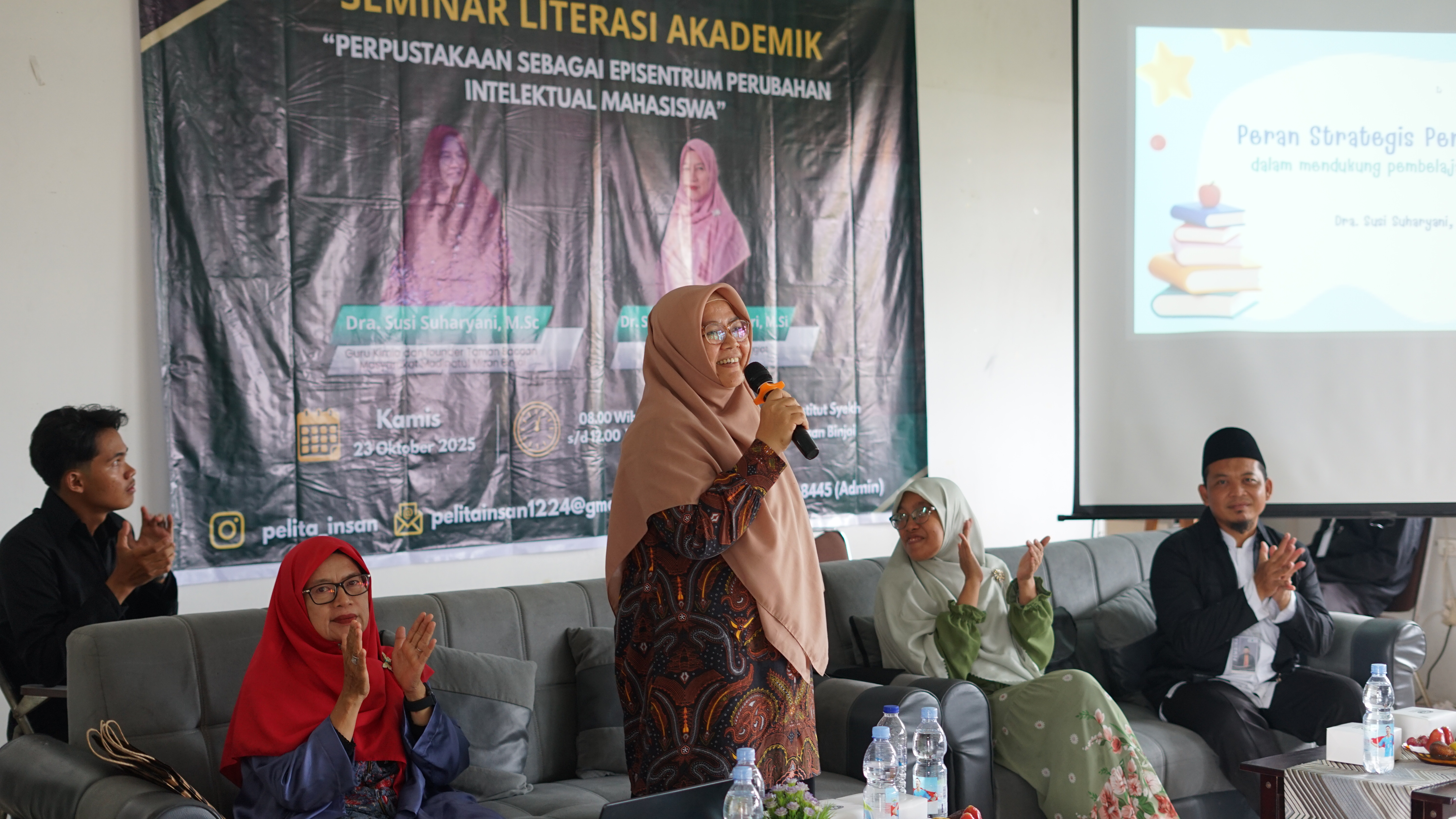 Upaya Tingkatkan Literasi, Perpustakaan INSAN Gelar Seminar Literasi Akademik