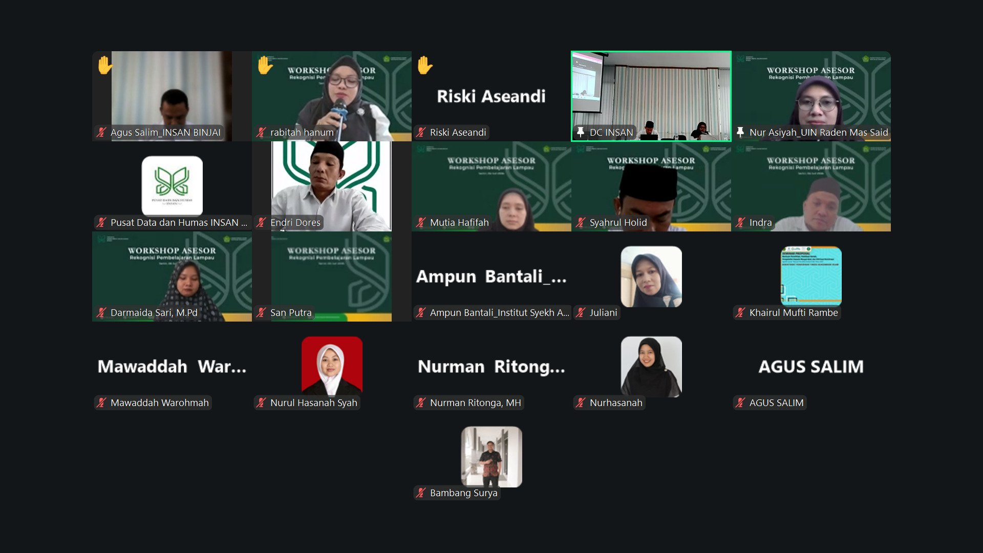 INSAN Binjai Gelar Workshop, Siapkan Asesor Rekognisi Pembelajaran Lampau