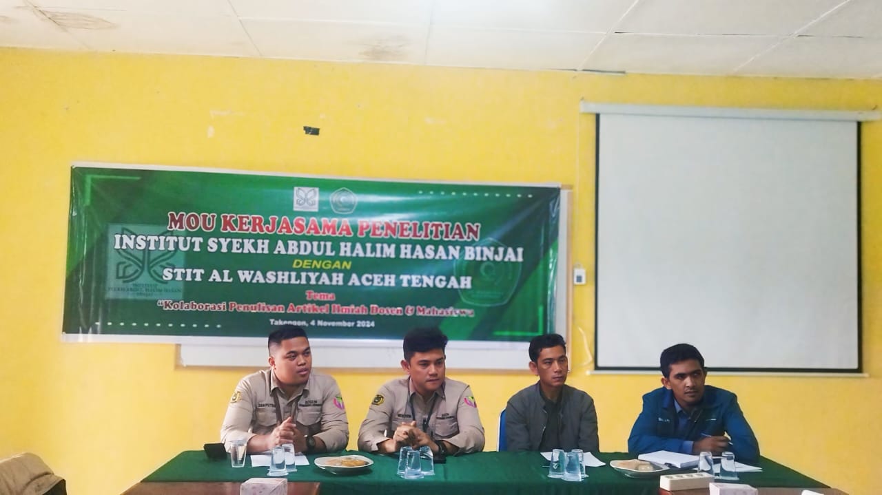 Perkuat Kolaborasi, INSAN Binjai Tanda Tangani MoU dengan STIT Al-Washliyah Aceh Tengah