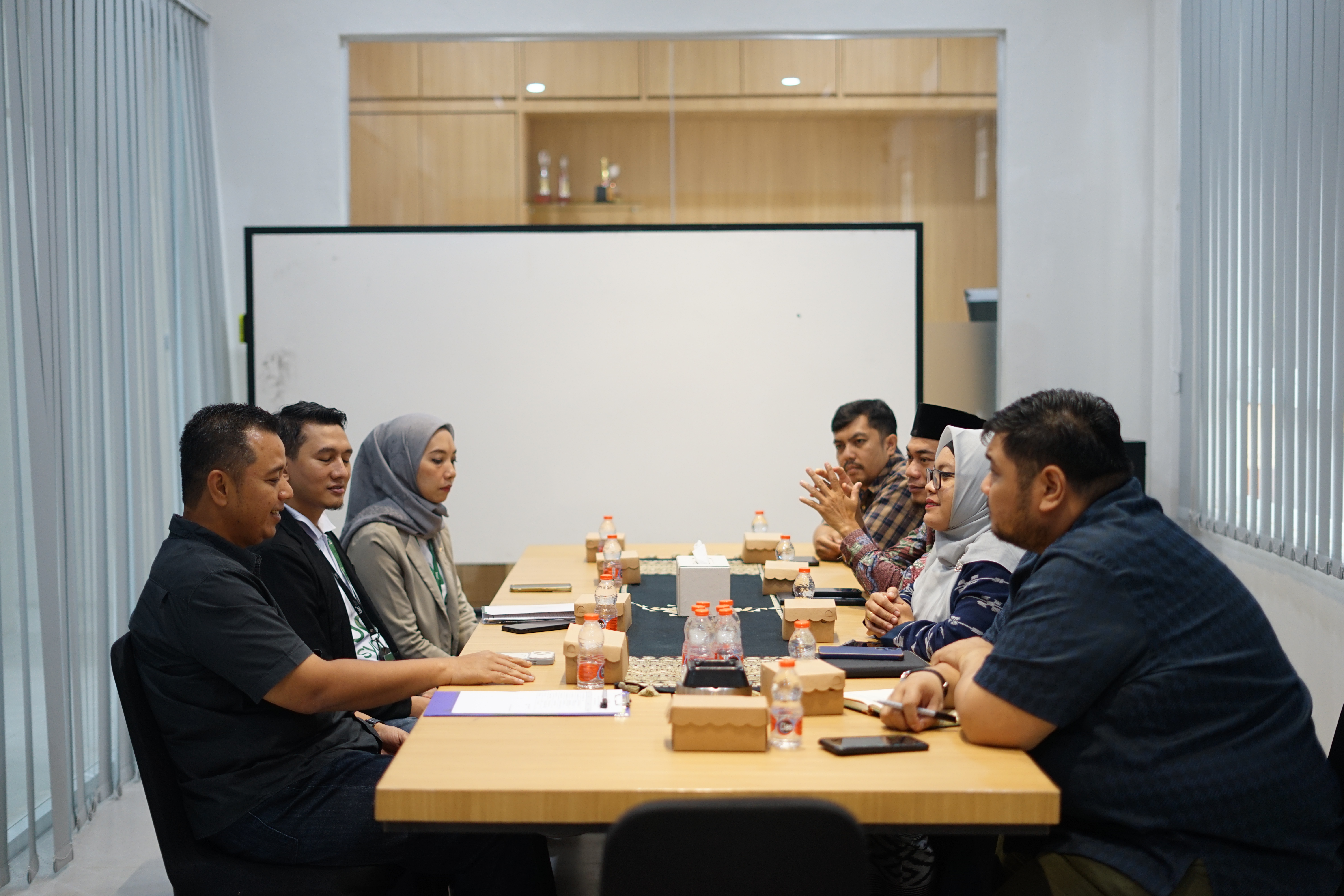 INSAN Binjai Sambut Kunjungan Audiensi dan Silaturahmi Bank Syariah Nasional