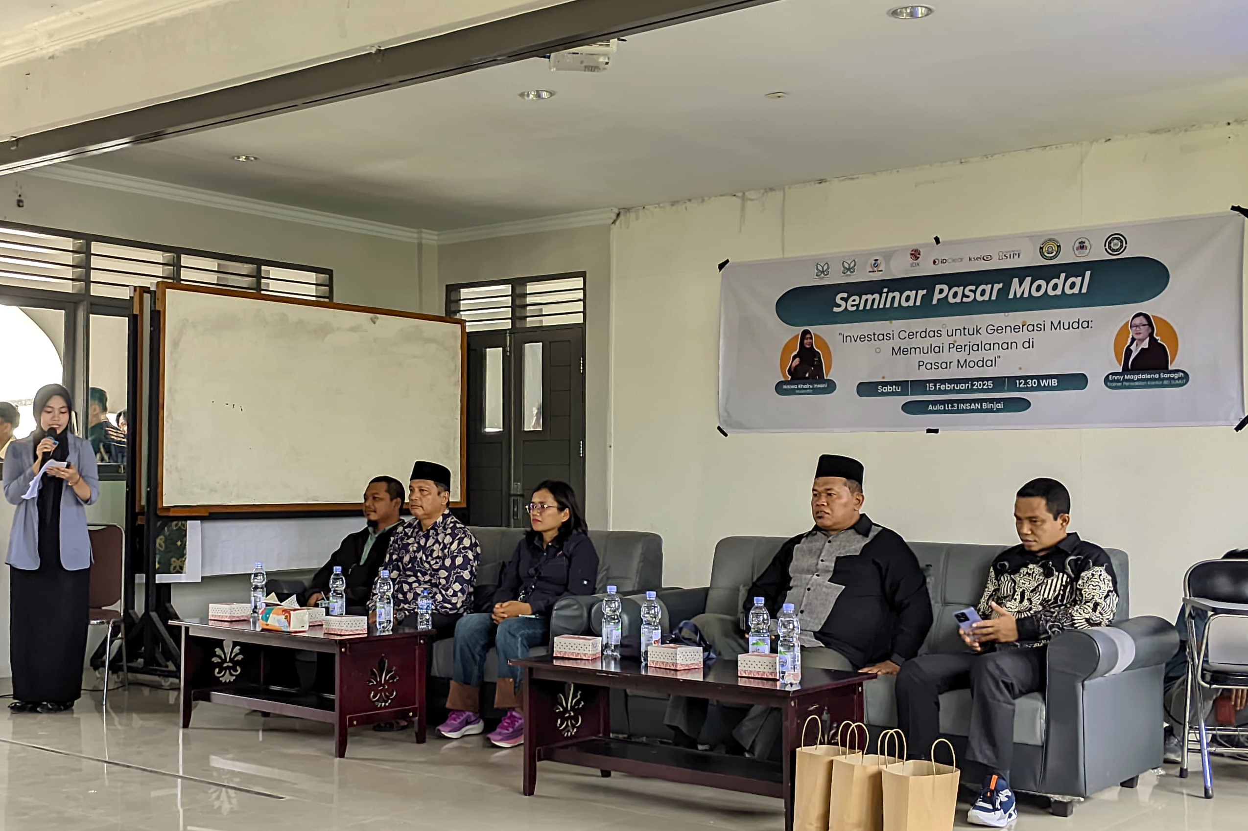 Seminar Pasar Modal FEBI INSAN: Investasi Cerdas untuk Generasi Muda
