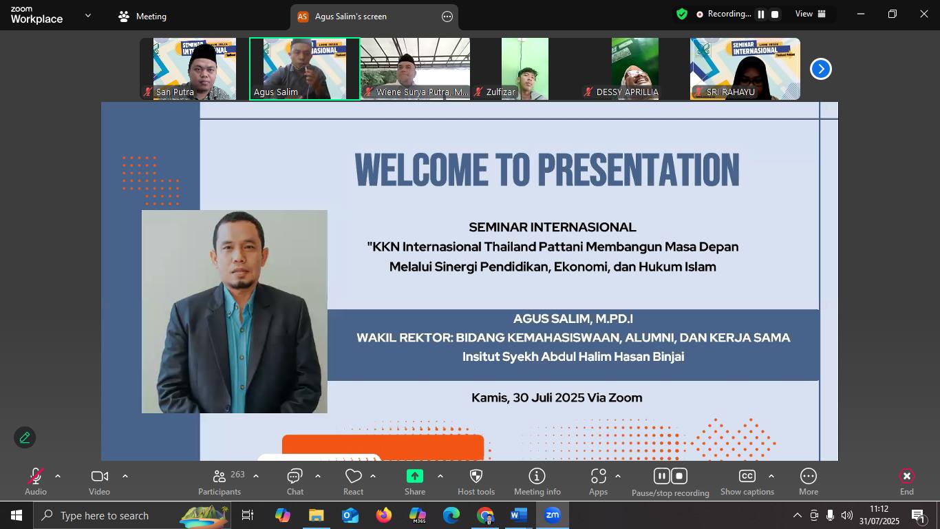 INSAN Binjai Gelar Seminar Internasional, Kupas Kondisi Terkini Pattani Thailand