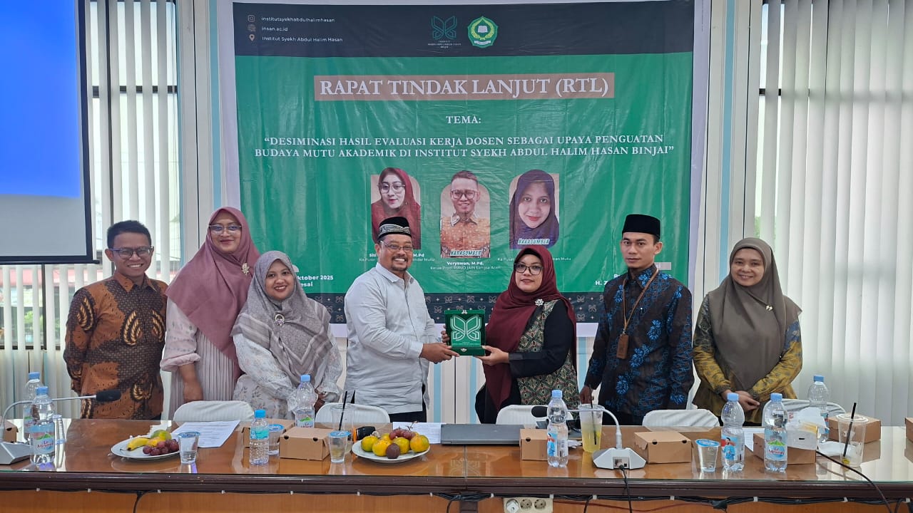 Upaya Penguatan Budaya Mutu, LPM INSAN Gelar Rapat Tindak Lanjut Bersama LPM IAIN Langsa