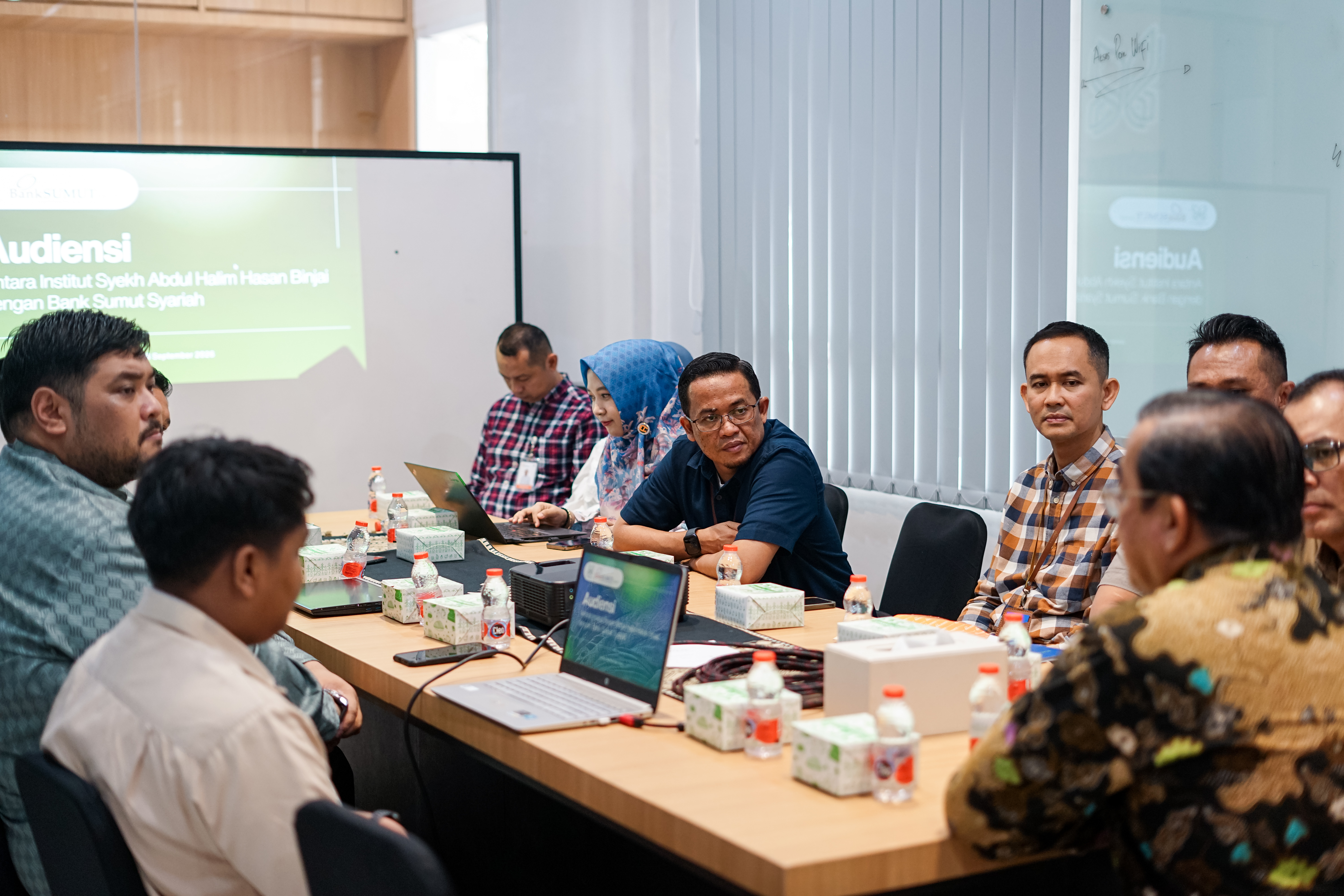 INSAN Binjai Audiensi dengan Bank Sumut Syariah, Tingkatkan Kemudahan Transaksi