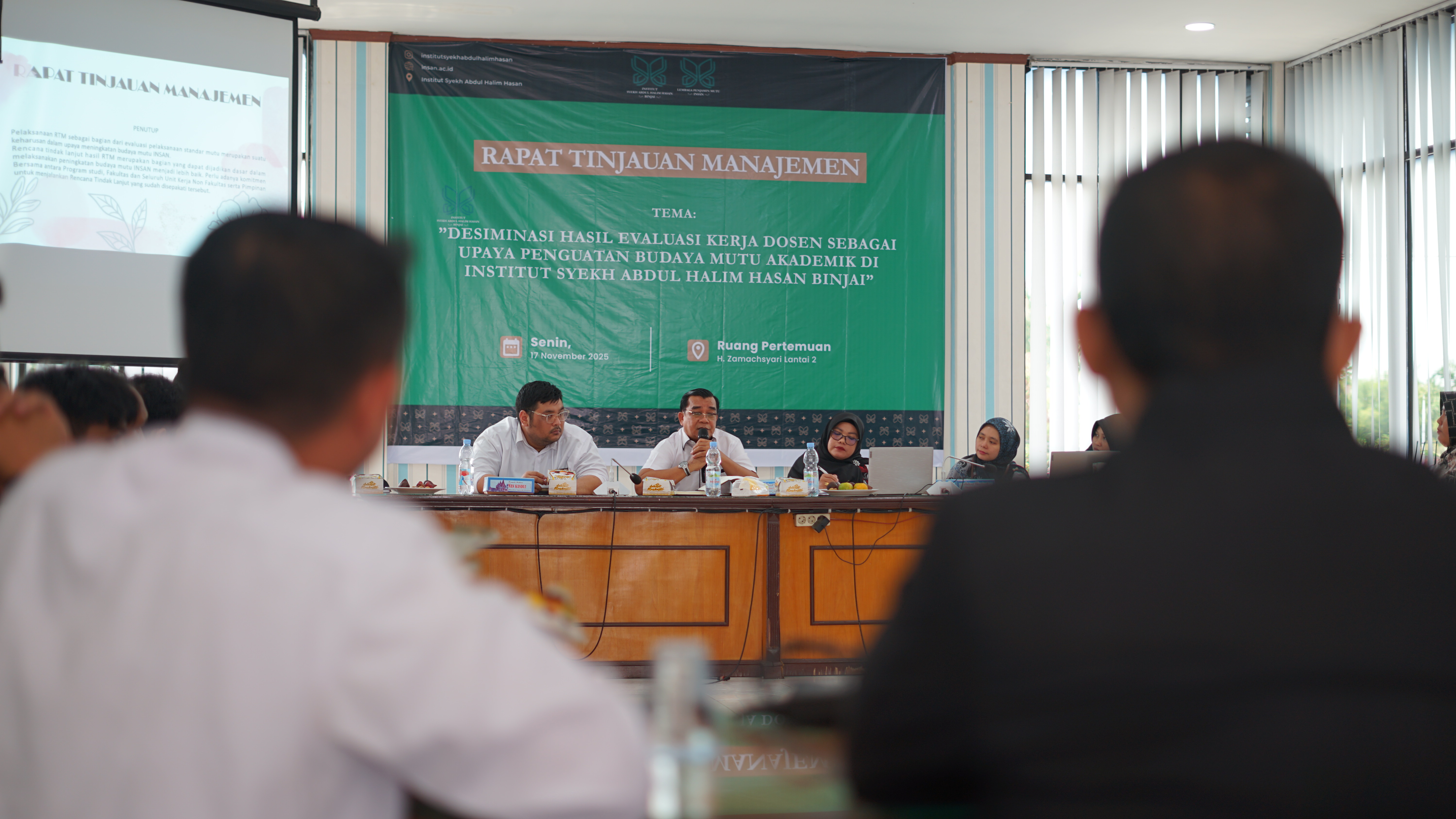 INSAN Binjai Gelar Rapat Tinjauan Manajemen, Bahas Penguatan Budaya Mutu Akademik